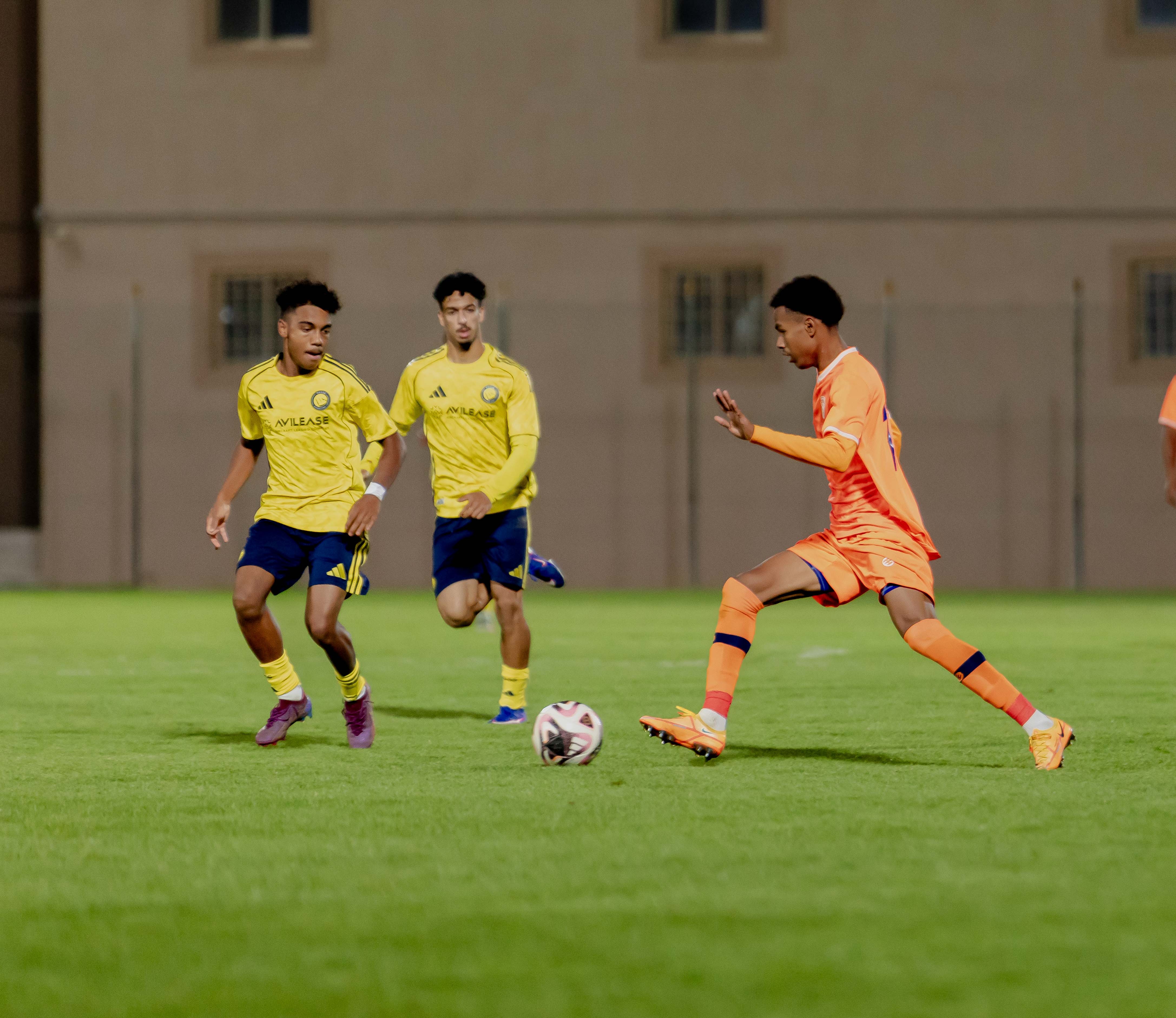 الفيحاء تحت 18 سنة يكسب لقاء نظيره نادي النصر