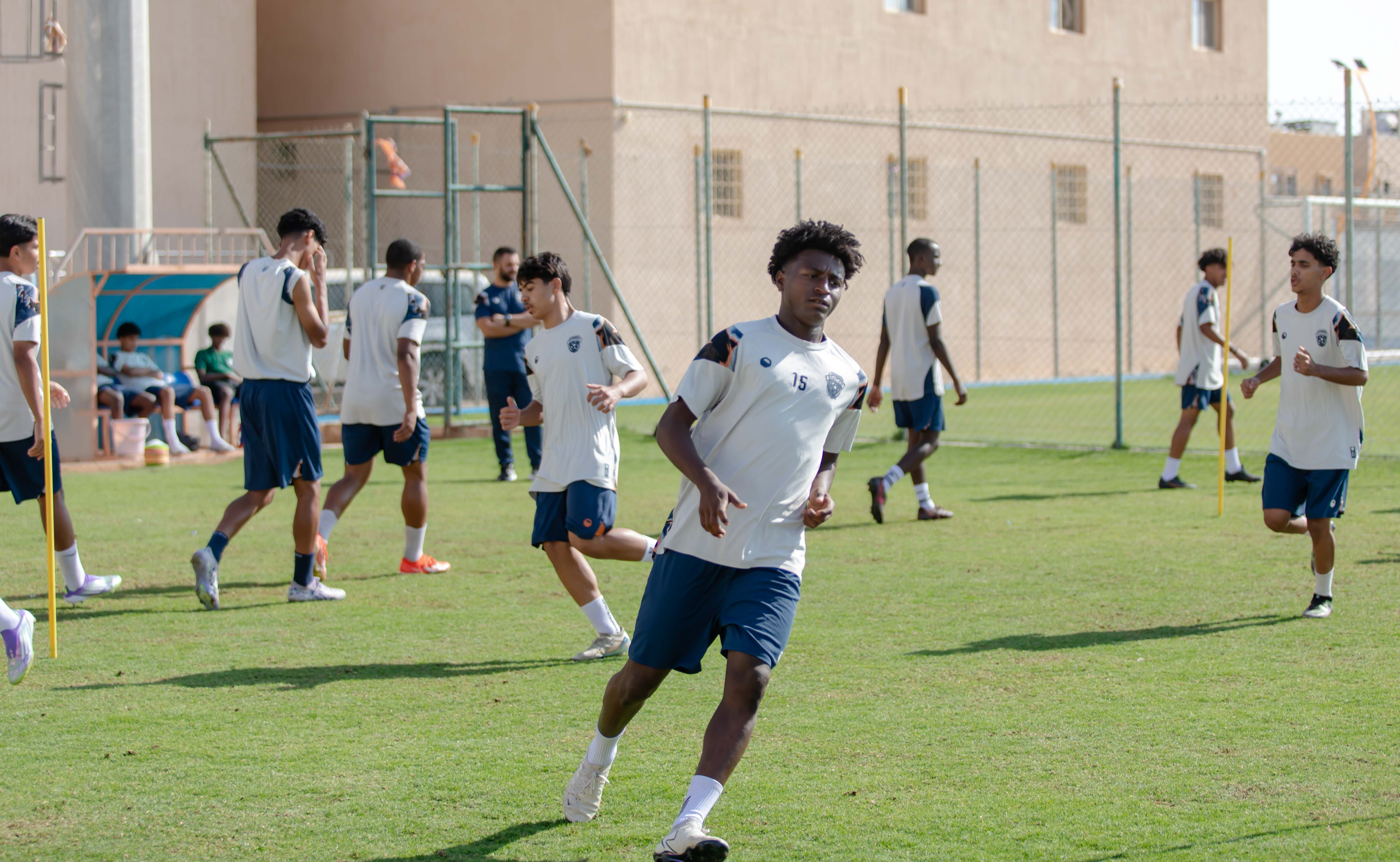 الفيحاء تحت 17 سنة يواصل تحضيراته اليومية لمواجهة نظيره نادي الشعلة