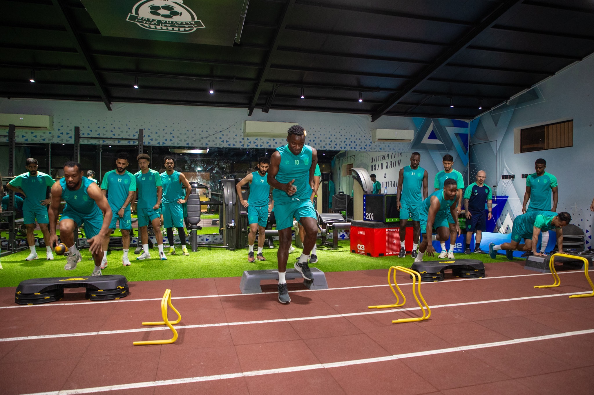 الفيحاء يجري مرانه الرئيس استعداداً لمواجهة الفتح