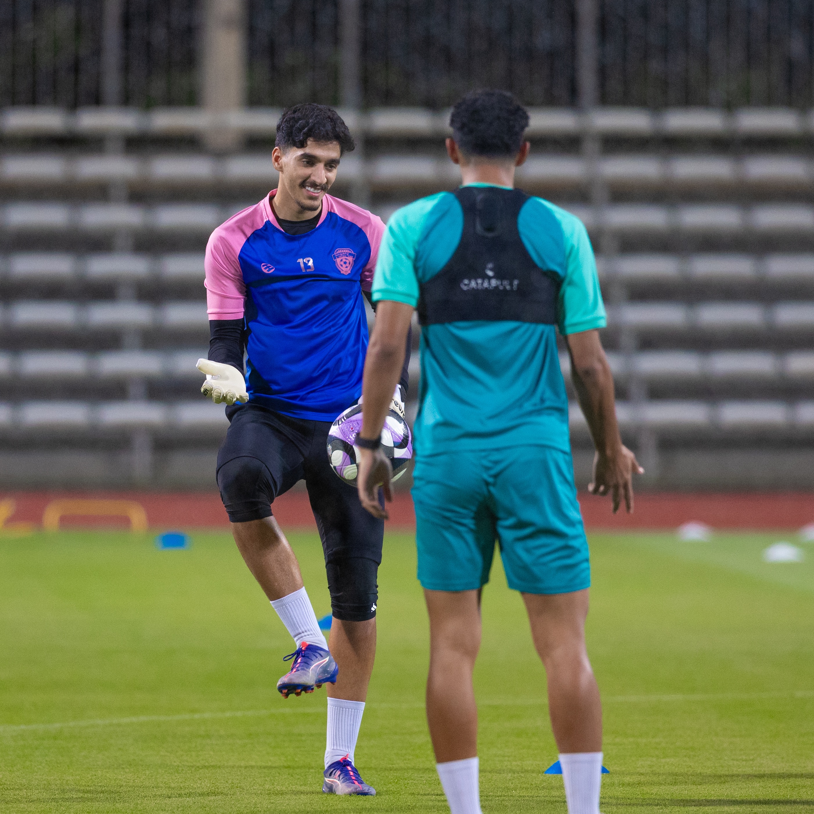 الفيحاء يجري مرانه الرئيس لمواجهة الشباب