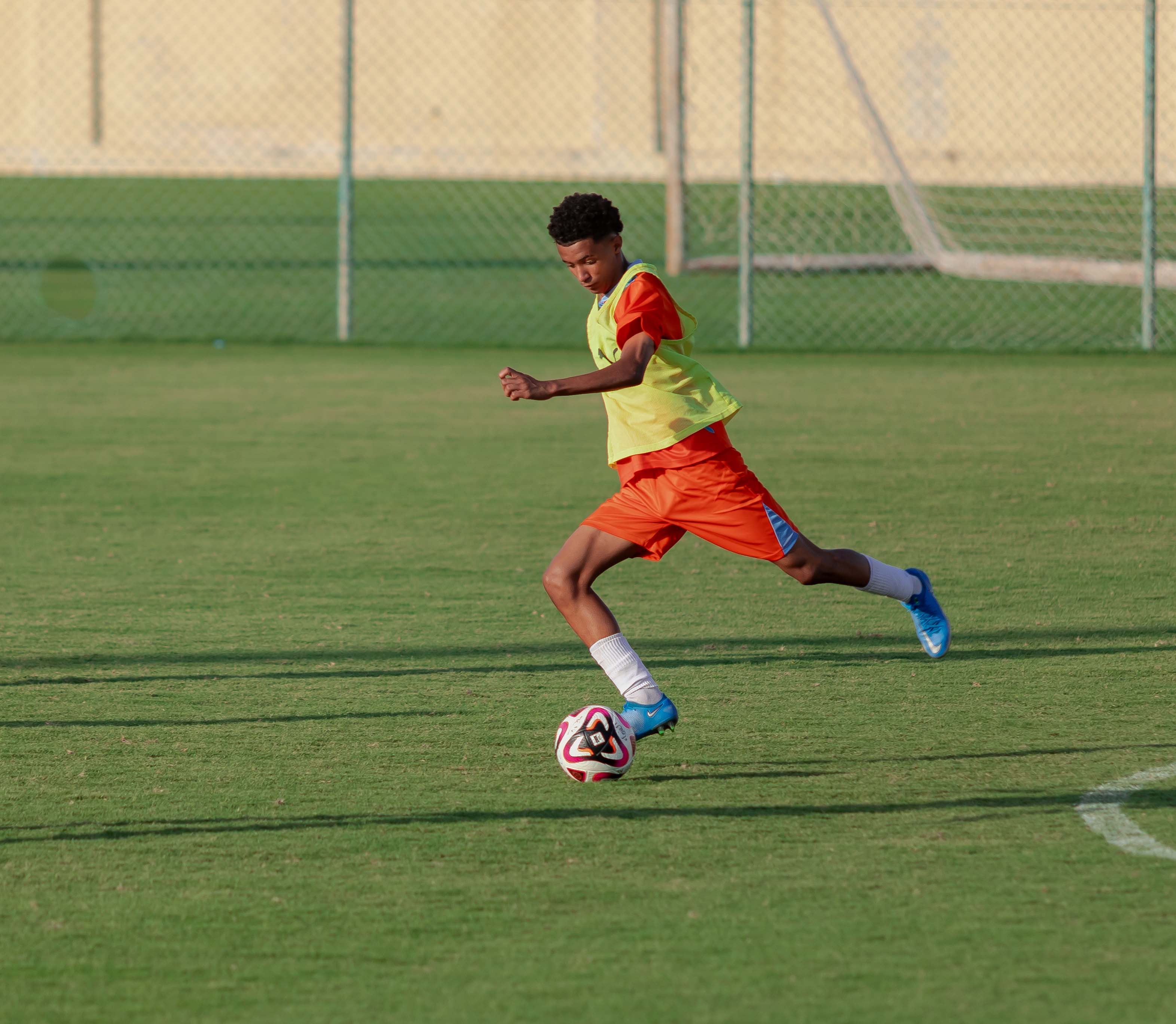 الفيحاء تحت 17 سنة يجري تمرينه الرئيس لمواجهة نظيره نادي حطين