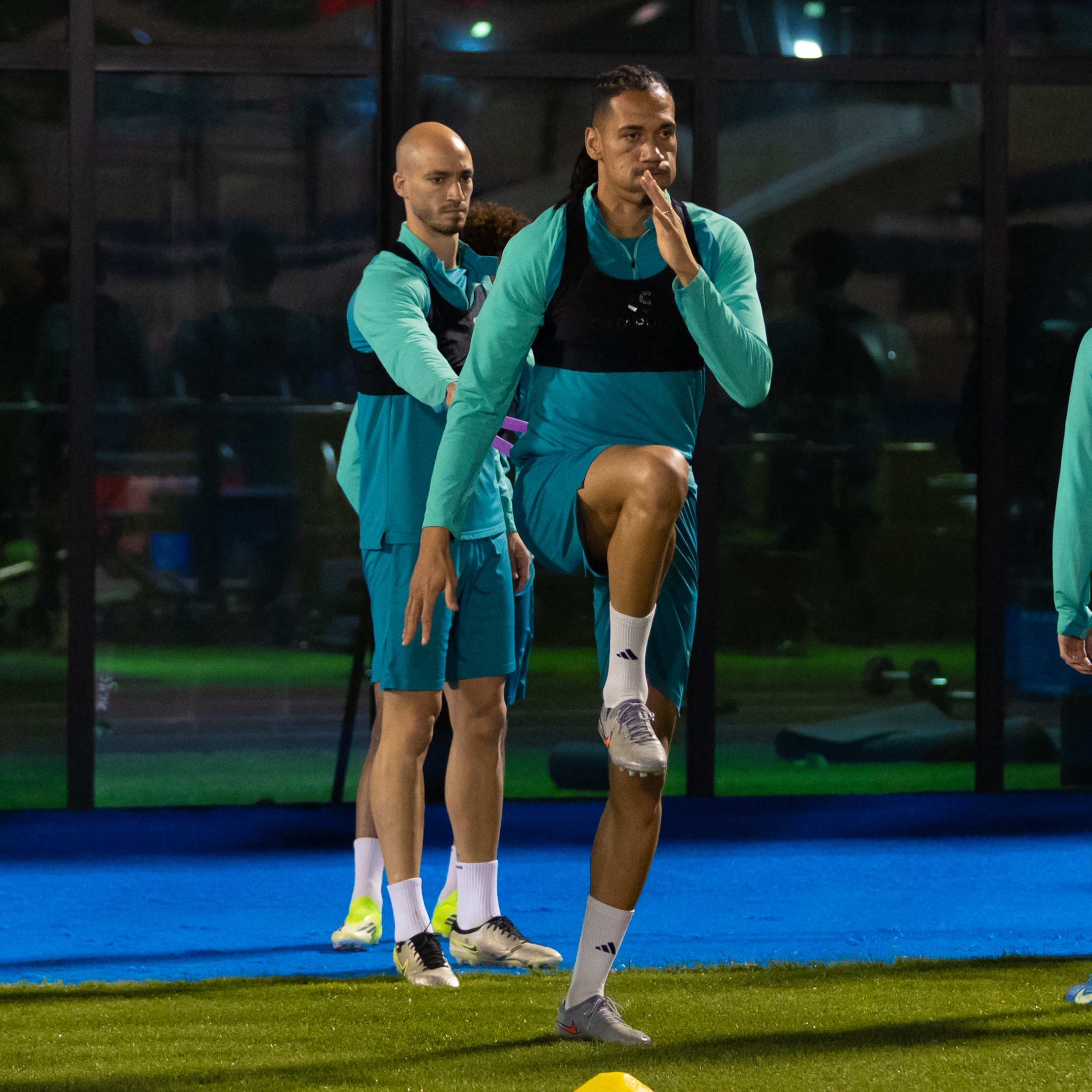 الفيحاء يجري مرانه الرئيس استعداداً لمواجهة الإتفاق