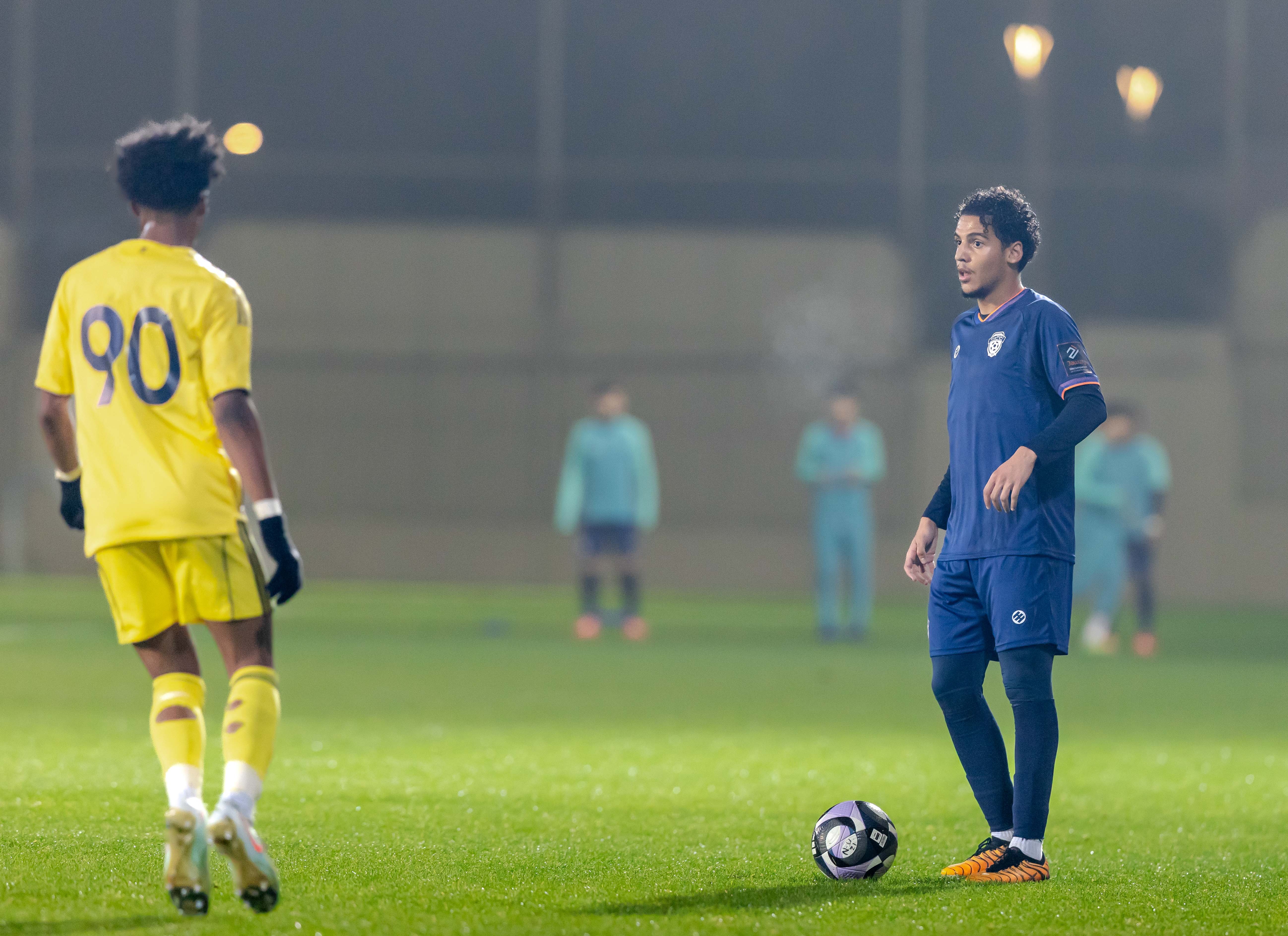 الفيحاء تحت 21 عامًا يتعادل مع نظيره النصر ضمن الجولة العاشرة من دوري جوي للنخبة U21 .