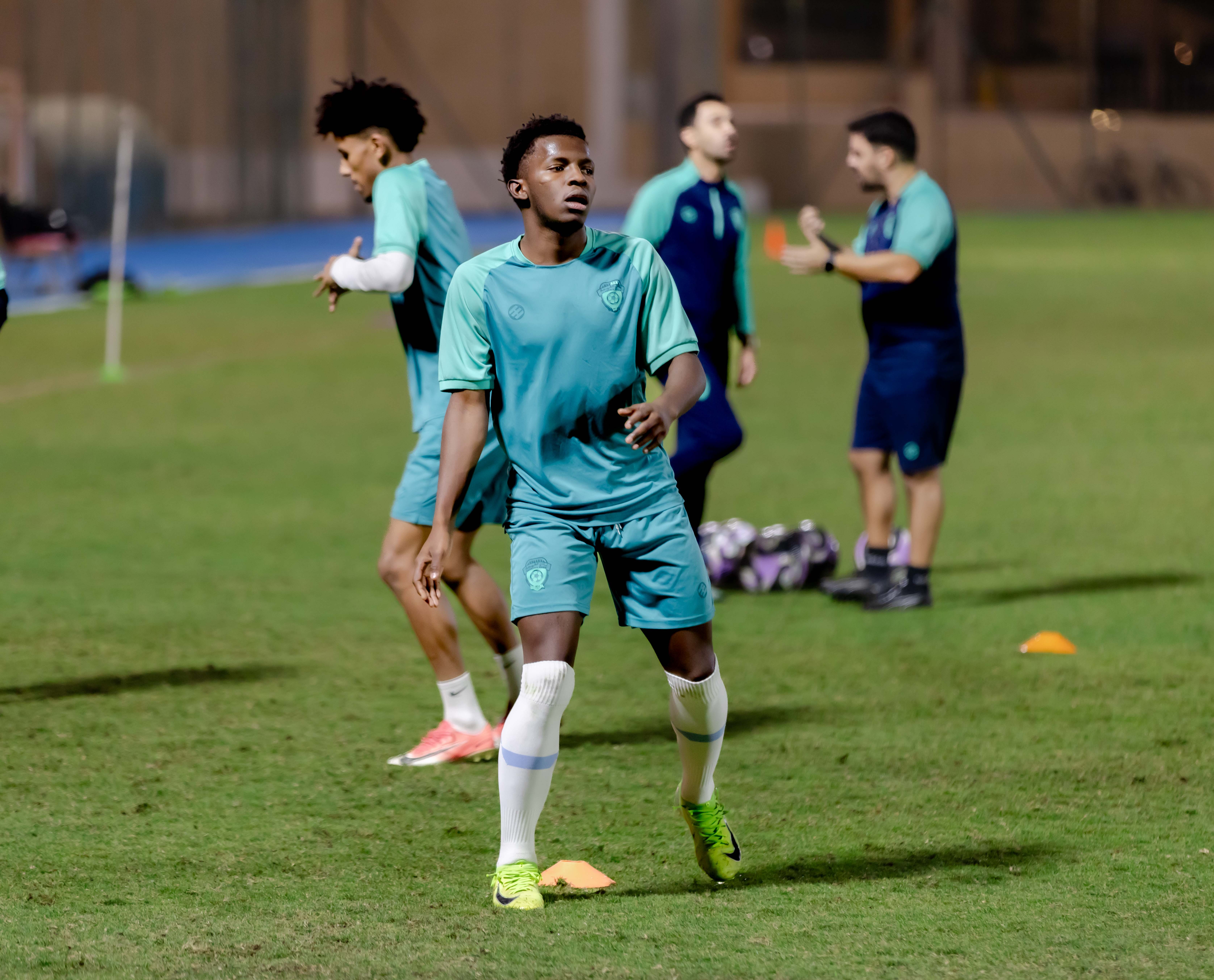 الفيحاء تحت 21 عامًا يُجري تمرينه الرئيس استعدادًا لملاقاة الجبلين .