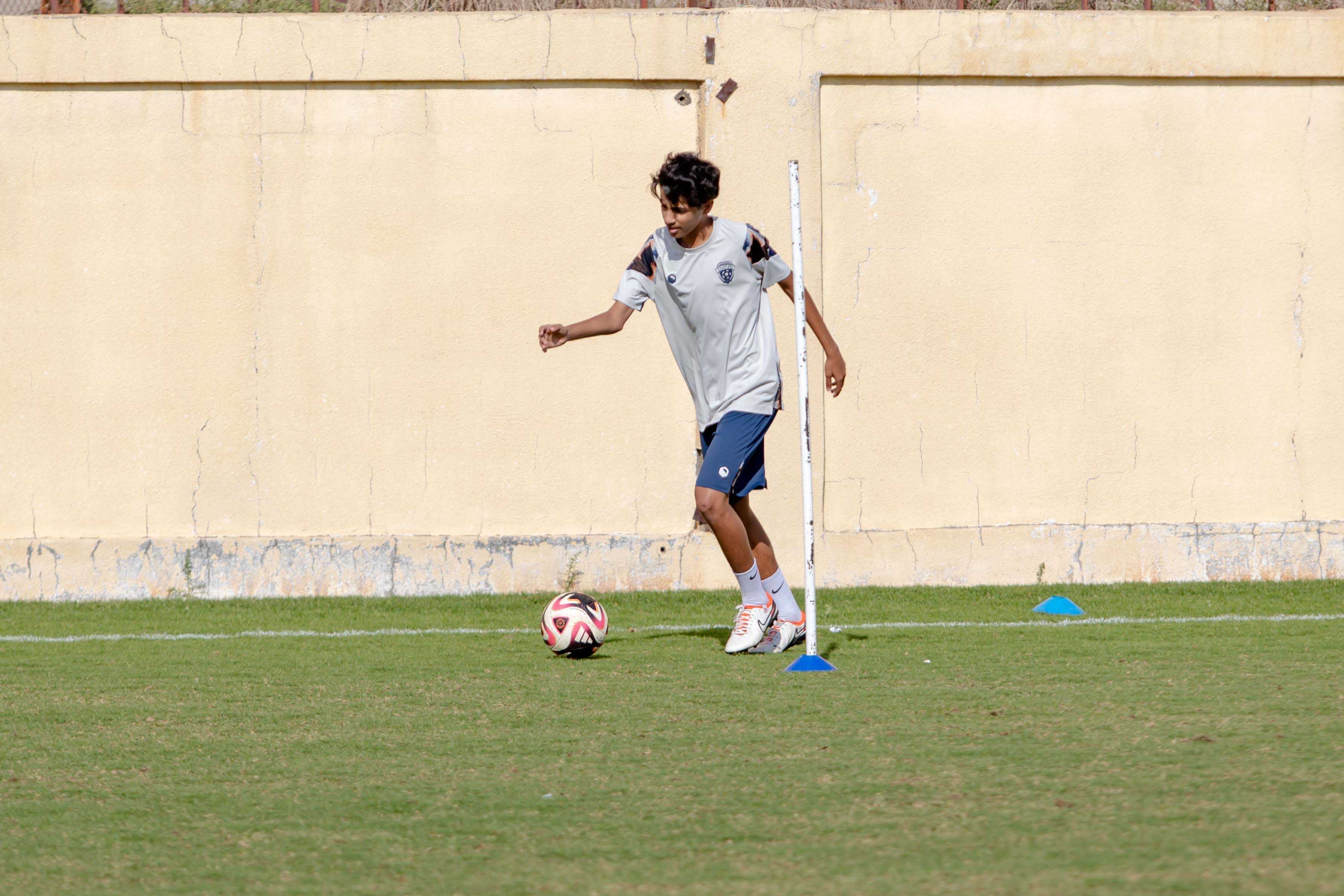 الفيحاء تحت 15 سنة يواصل تحضيراتة لمواجهة نظيره نادي الفتح