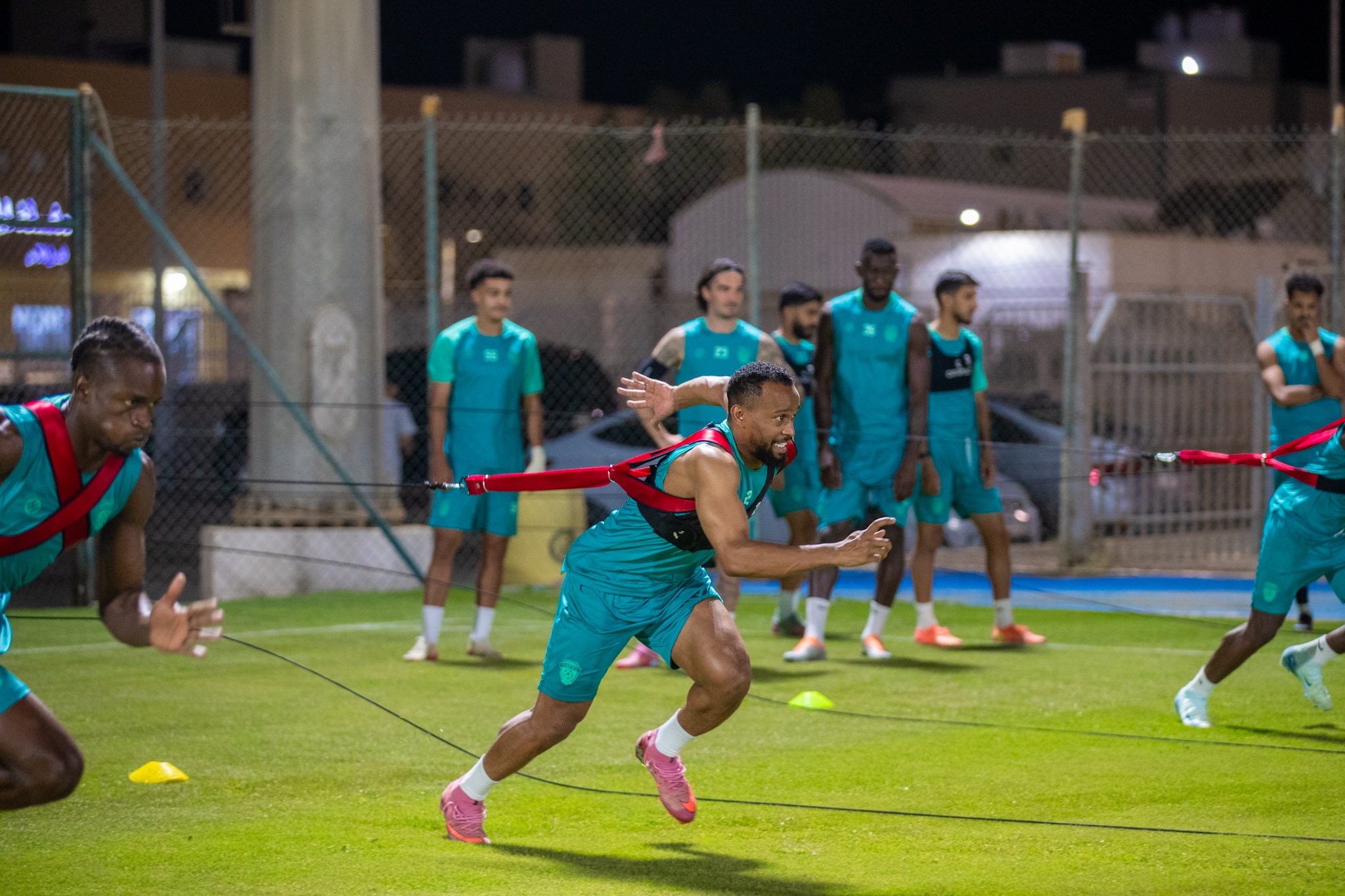 الفيحاء يجري مرانه الرئيس استعداداً لمواجهة الفتح