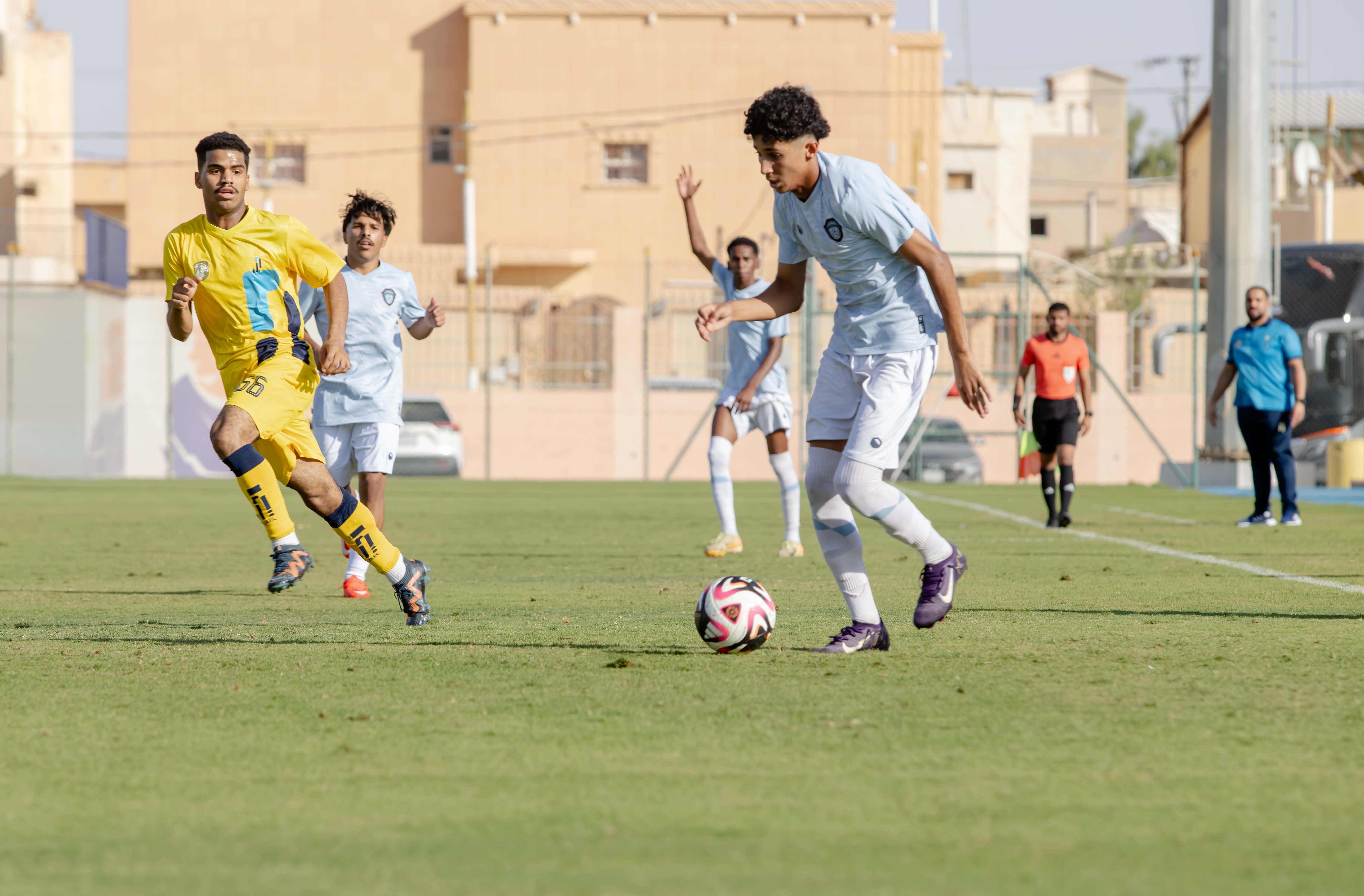 الفيحاء تحت 17 سنة يكسب لقاء نظيره نادي الجيل