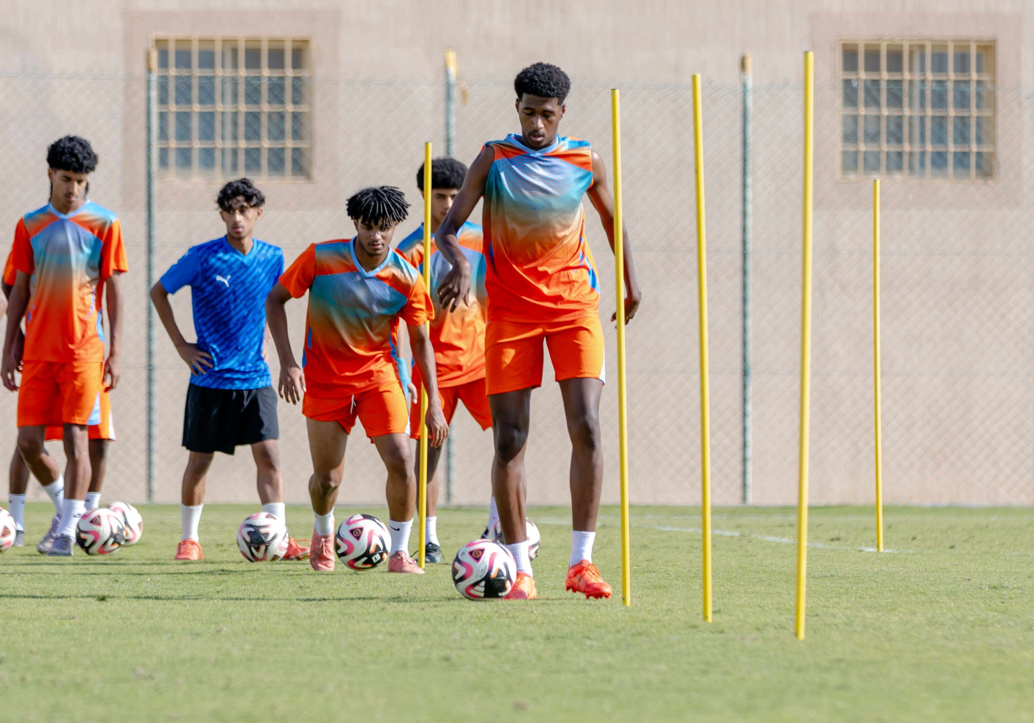 الفيحاء تحت 17 سنة يجري تمرينه الرئيس لمواجهة نظيره نادي القنفذة