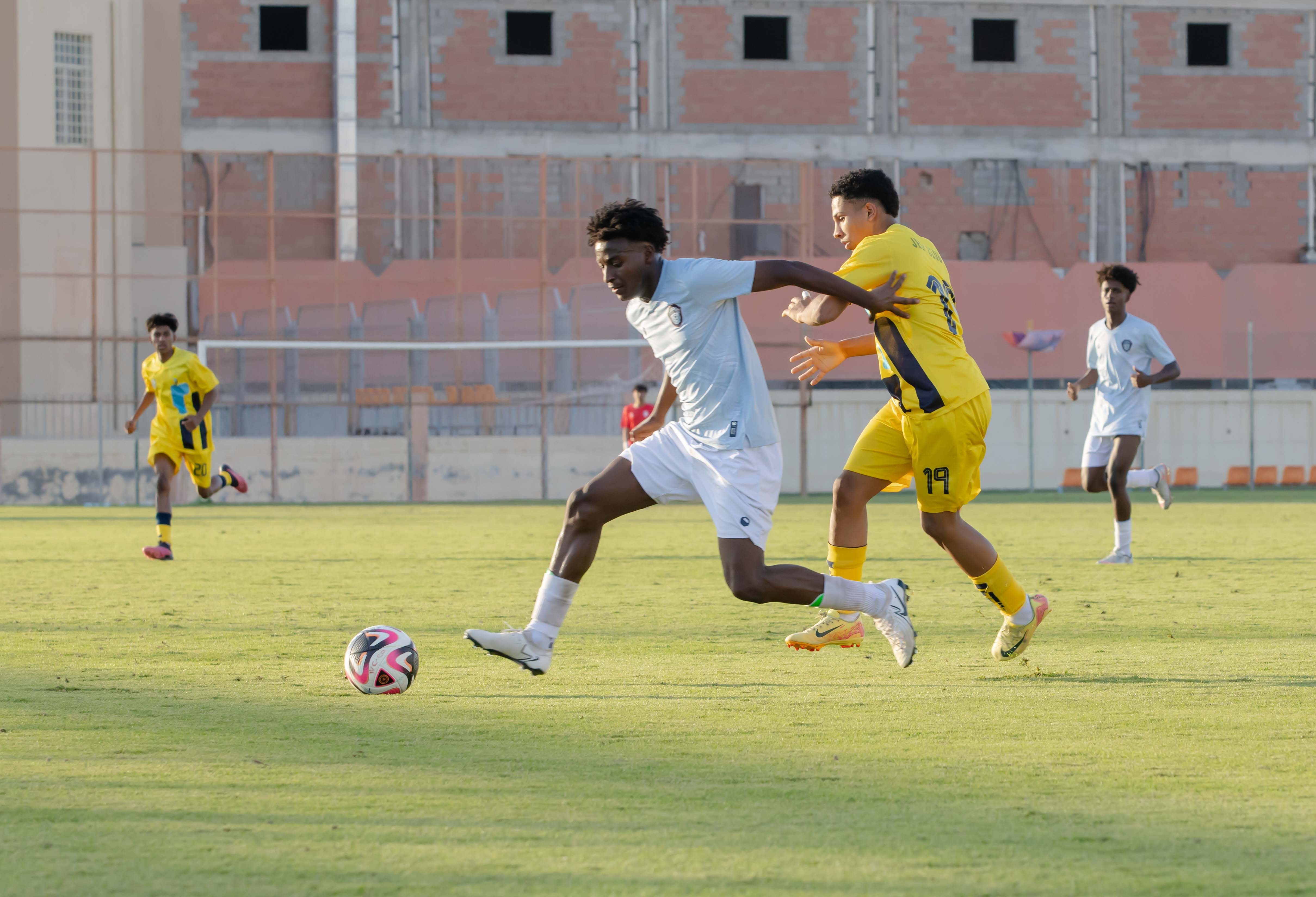 الفيحاء تحت 17 سنة يكسب لقاء نظيره نادي الجيل