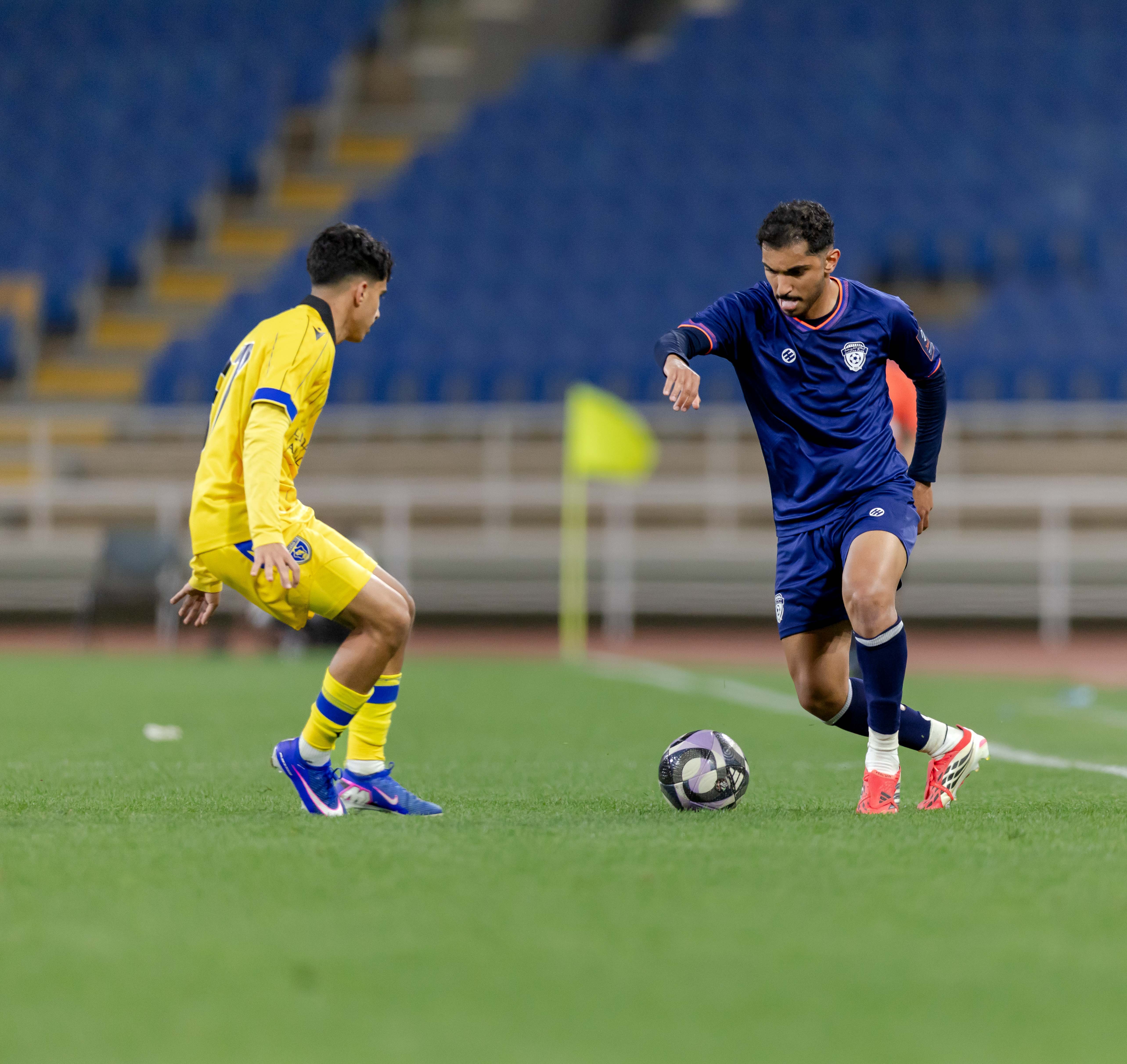 الفيحاء تحت 21 عامًا يكسب لقاء نظيره التعاون ضمن الجولة الخامسة عشر من دوري جوي للنخبة U21 .