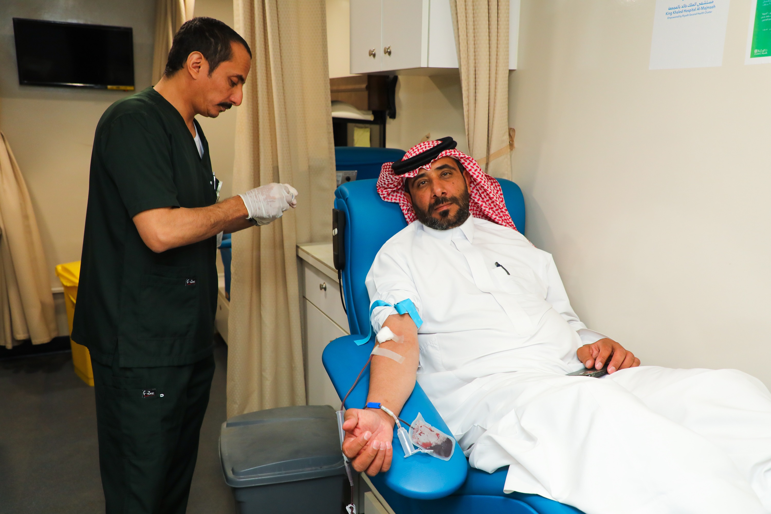 نادي الفيحاء ينظم حملة للتبرع بالدم بالتعاون مع رابطة دوري روشن ووزارة الصحة