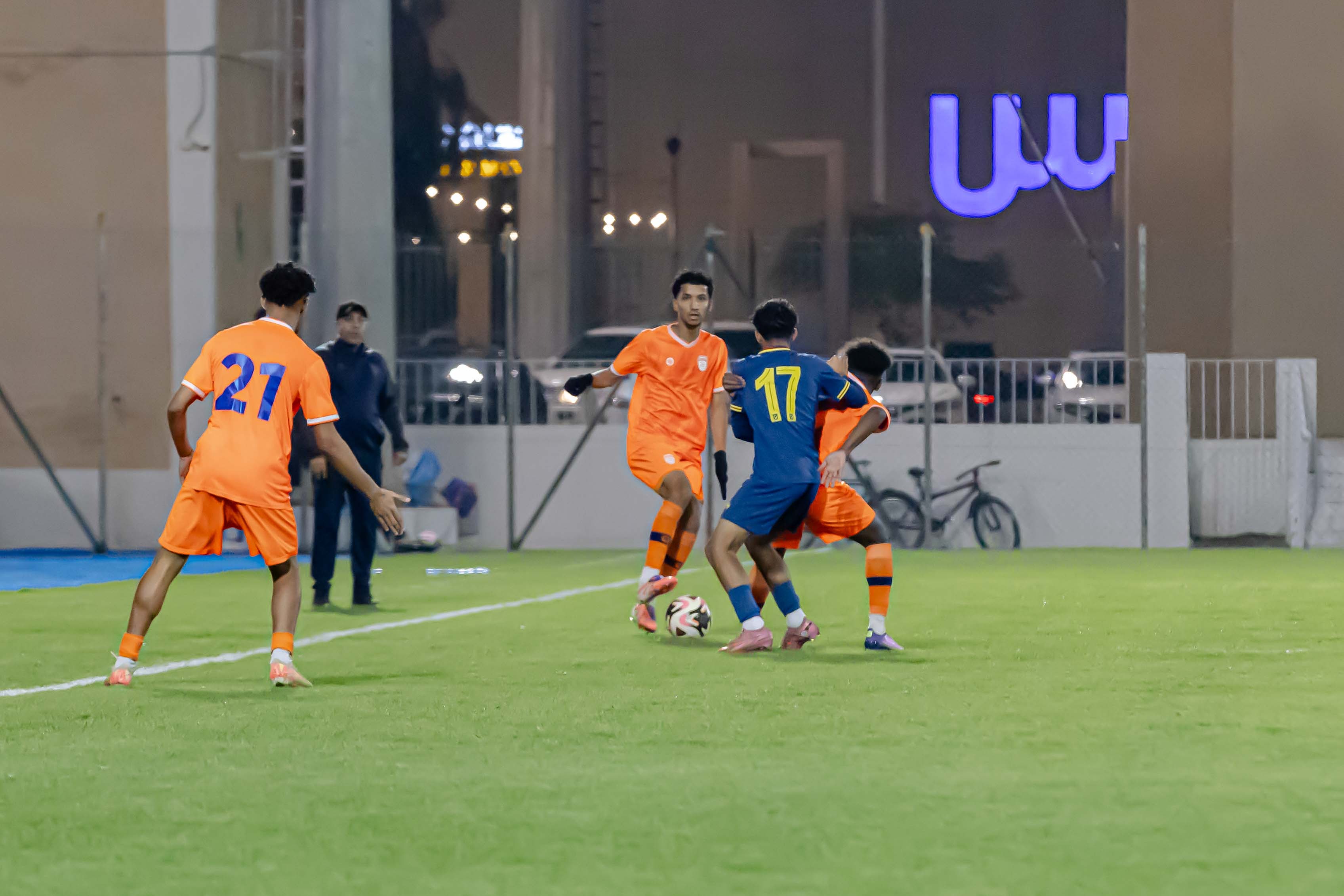 الفيحاء تحت 18 سنة يتعادل ايجابياً مع نظيرة نادي الحزم