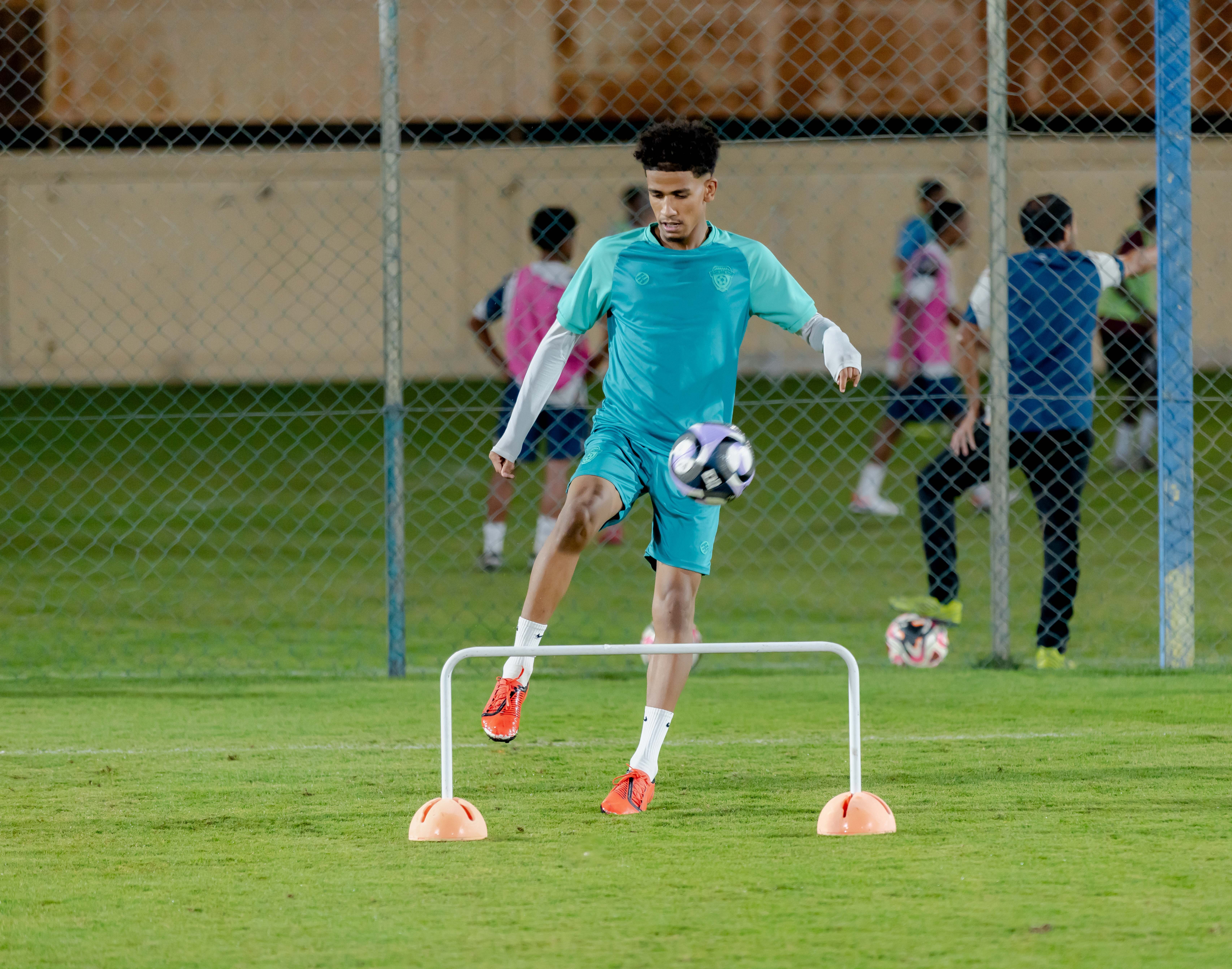 الفيحاء تحت 21 عام يجري تمرينه الرئيس استعداداً لملاقاة العروبة