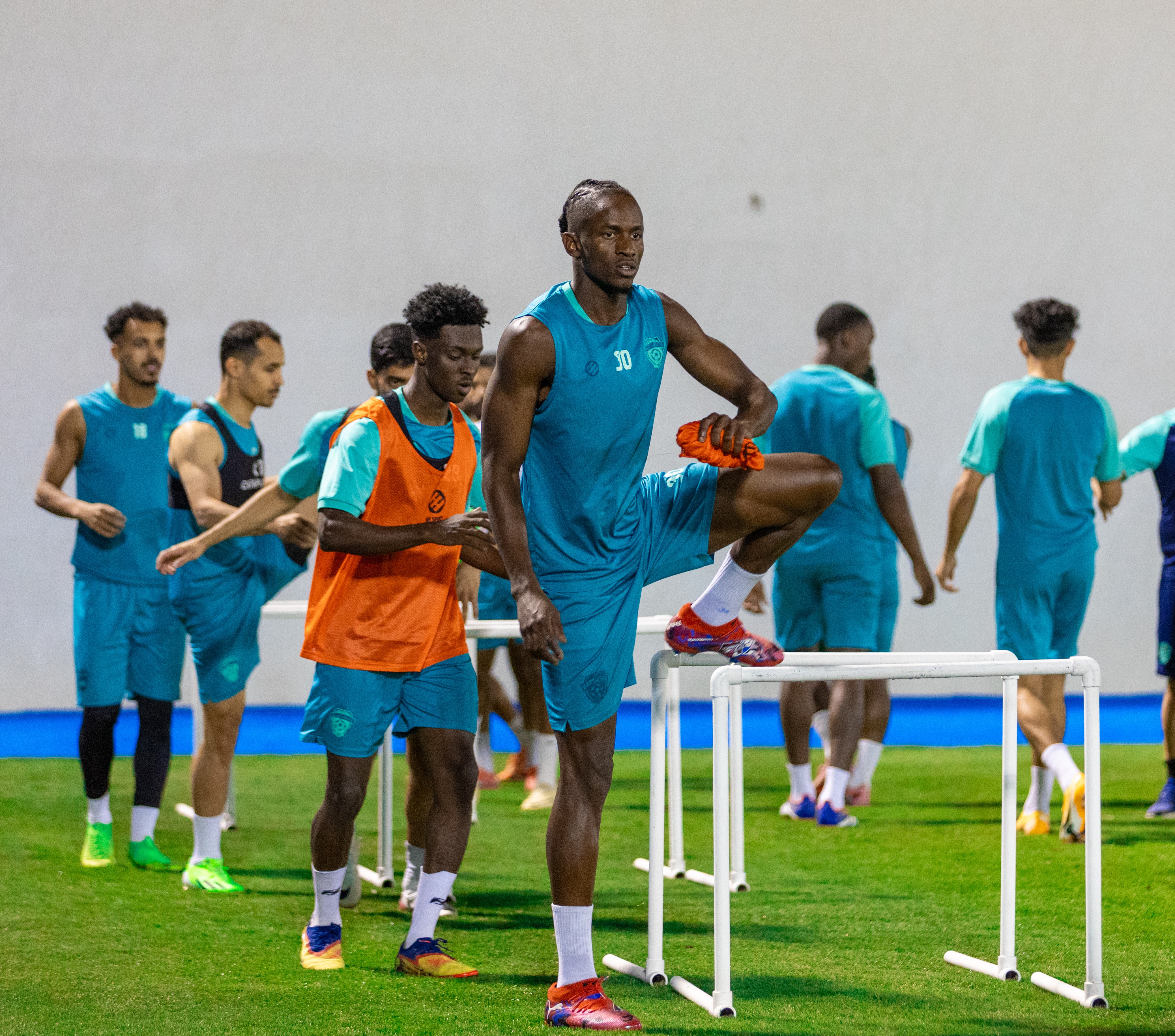 الفيحاء يواصل تدريباته في مقر النادي