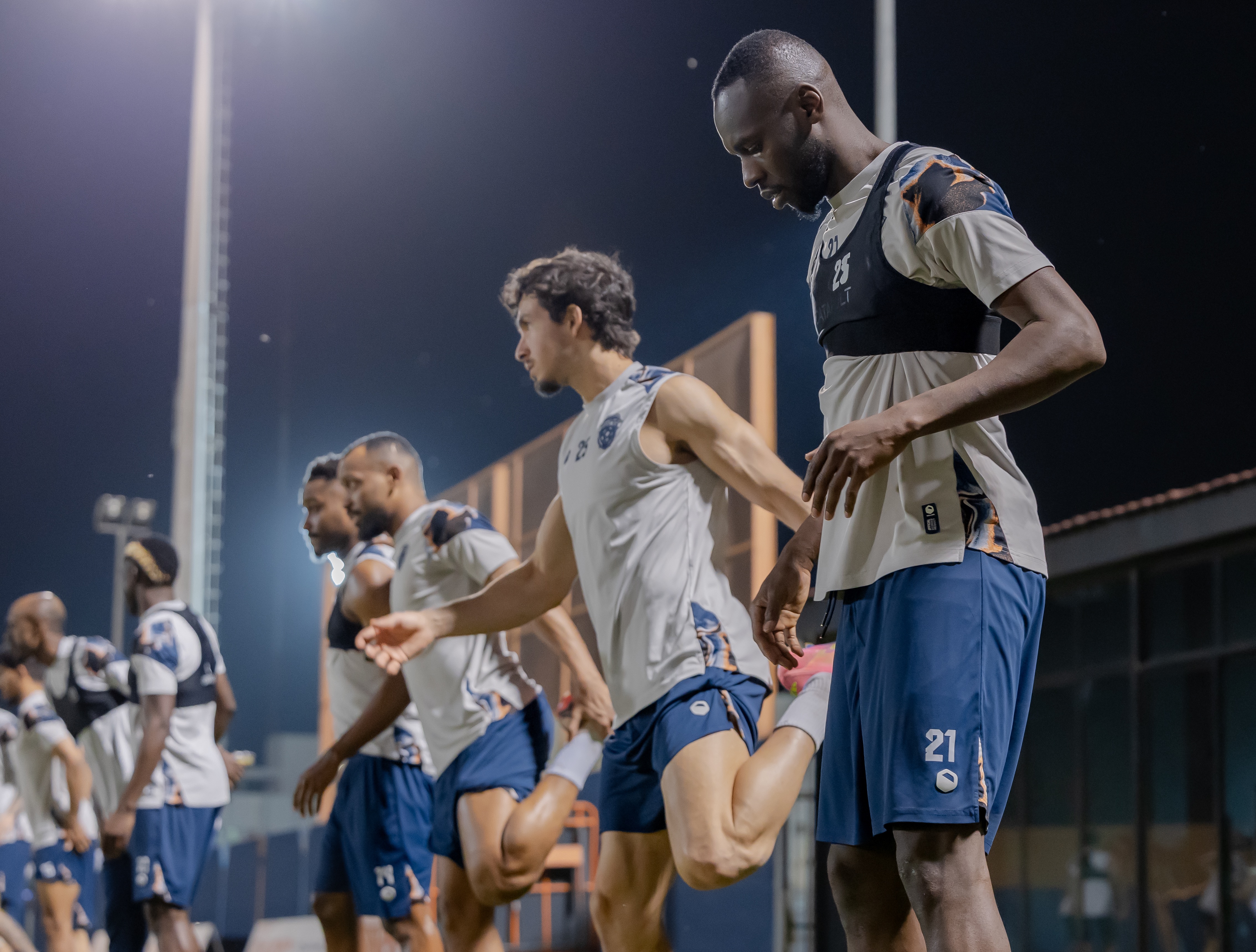 الفيحاء يجري مرانه الرئيس استعداداً لمواجهة العروبة