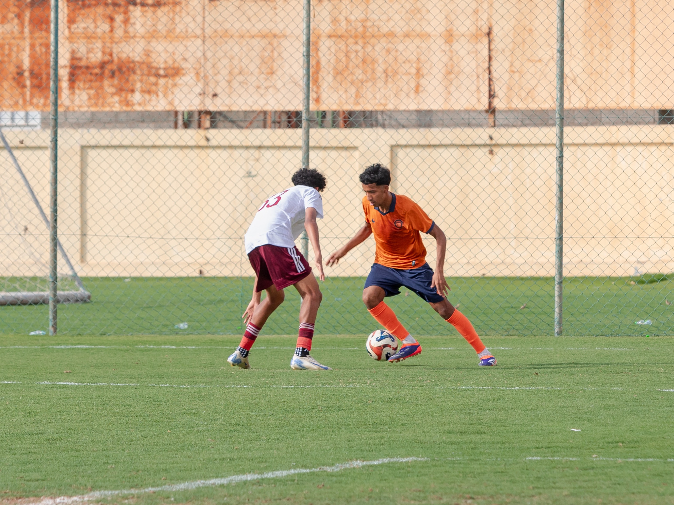 الفيحاء تحت 17 سنة يكسب لقاء نظيره نادي الفيصلي باربعة اهداف نظيفة