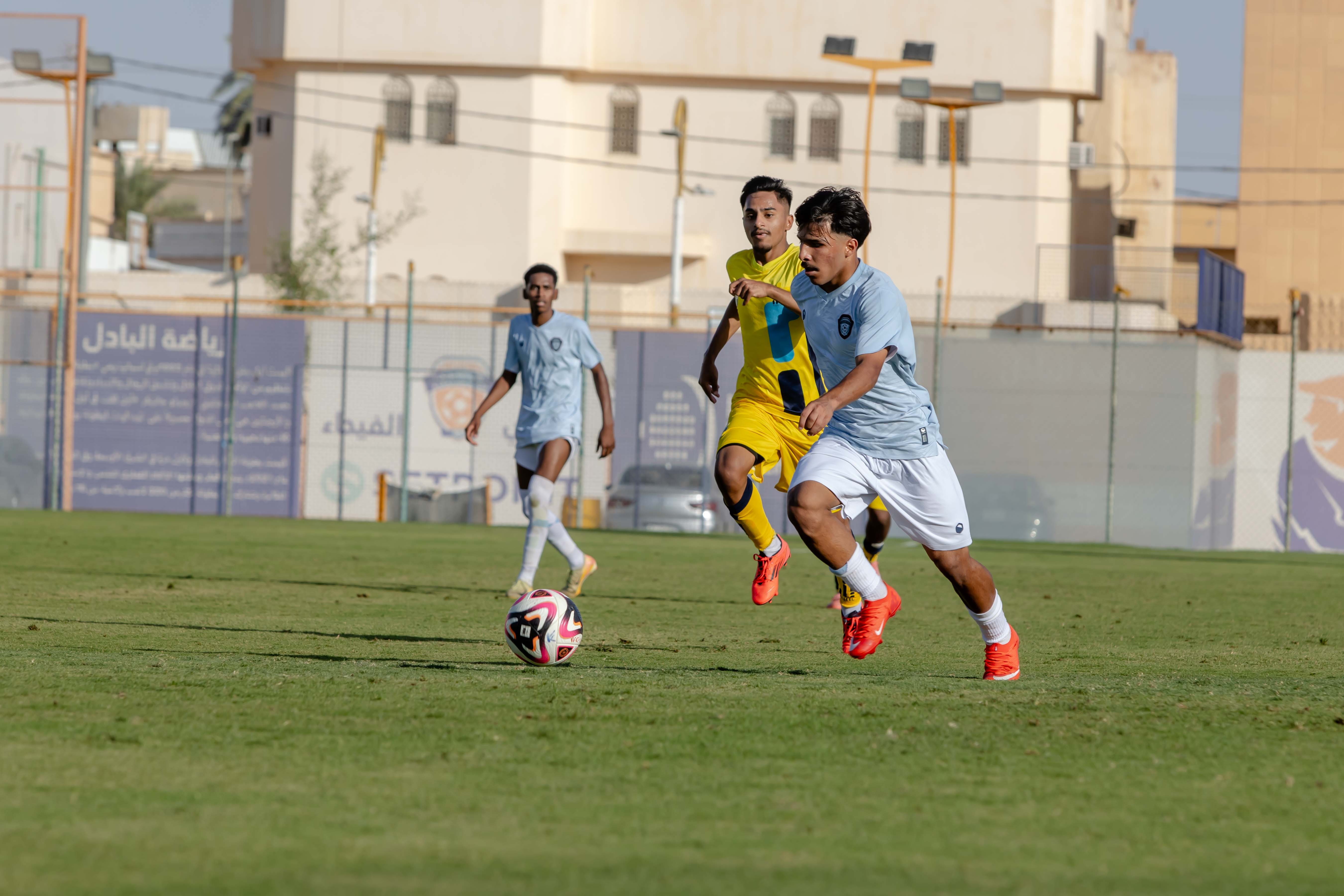 الفيحاء تحت 17 سنة يكسب لقاء نظيره نادي الجيل
