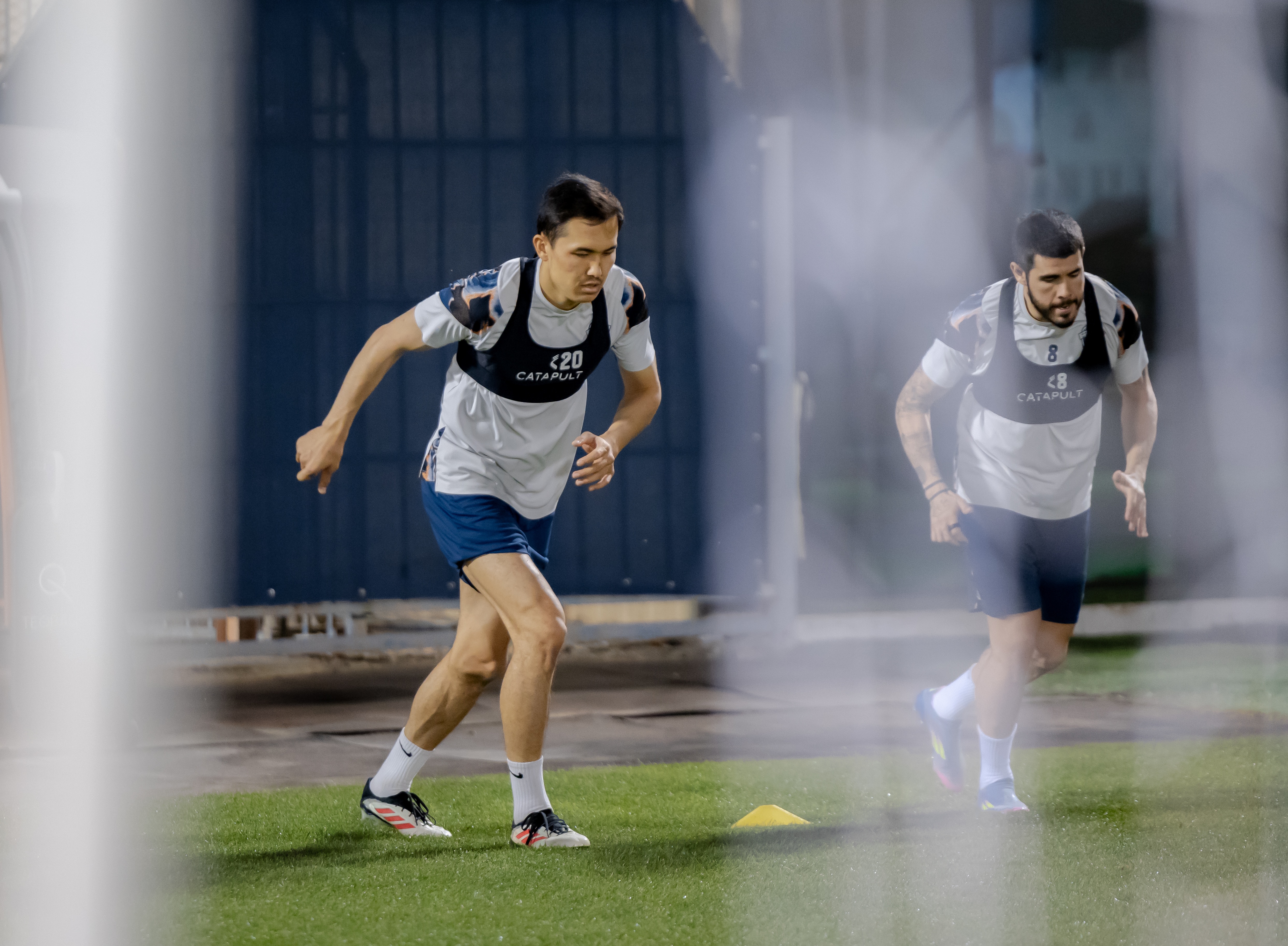 الفيحاء يجري مرانه الرئيس استعداداً لمواجهة العروبة