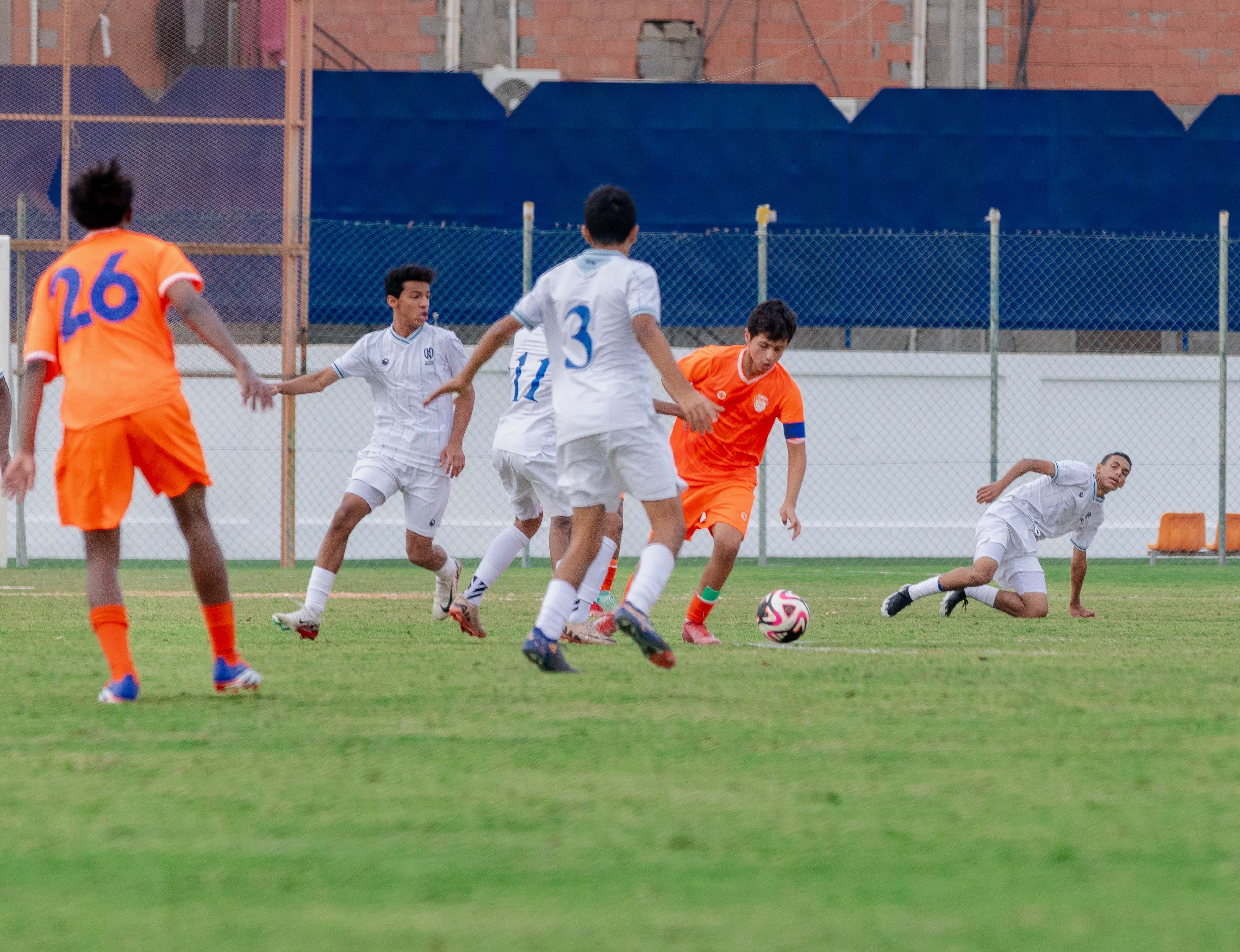 الفيحاء تحت ١٥ سنة يكسب لقاء نظيره نادي الأخدود