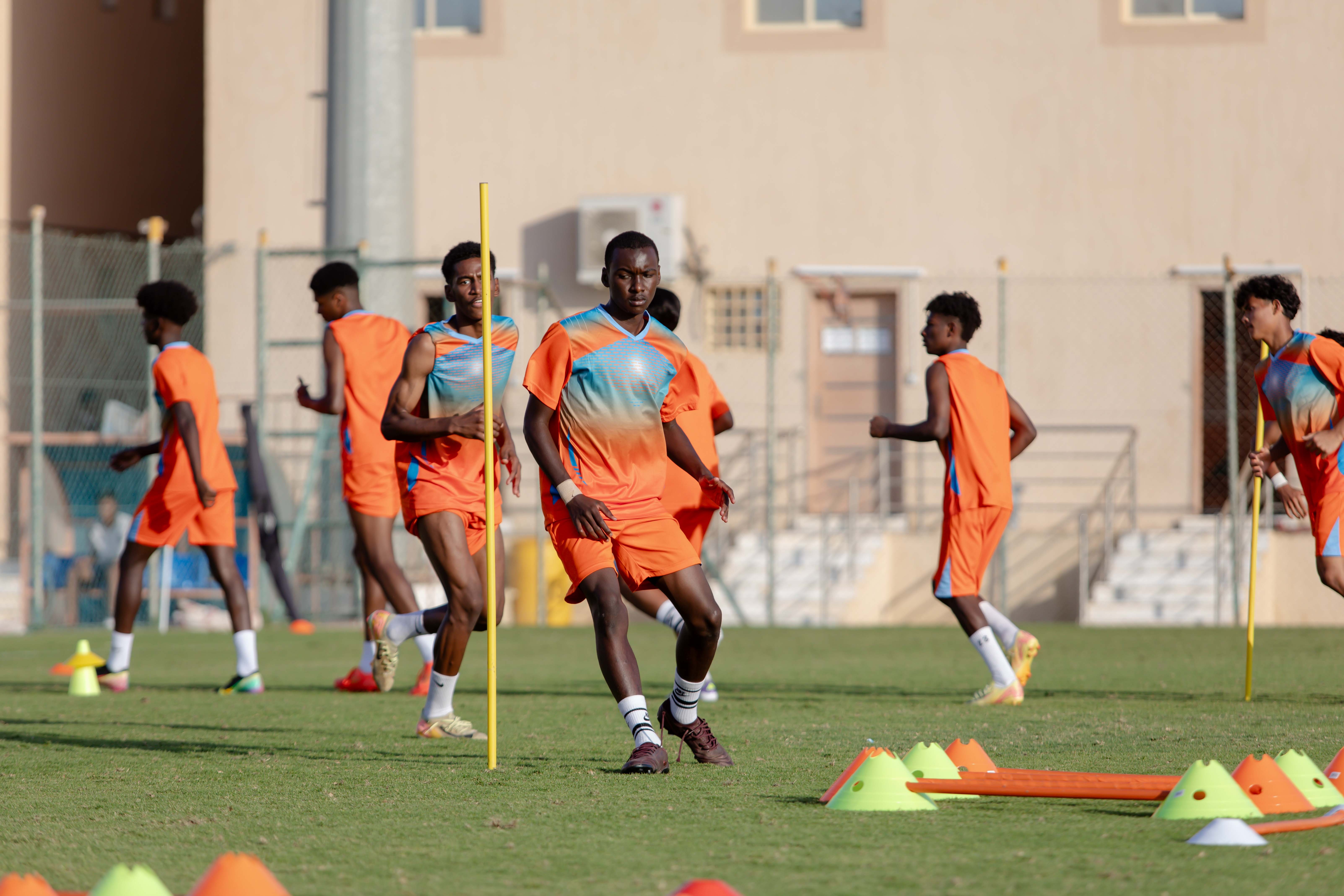 الفيحاء تحت 17 سنة يجري تمرينه الرئيس لمواجهة نظيره نادي الانصار