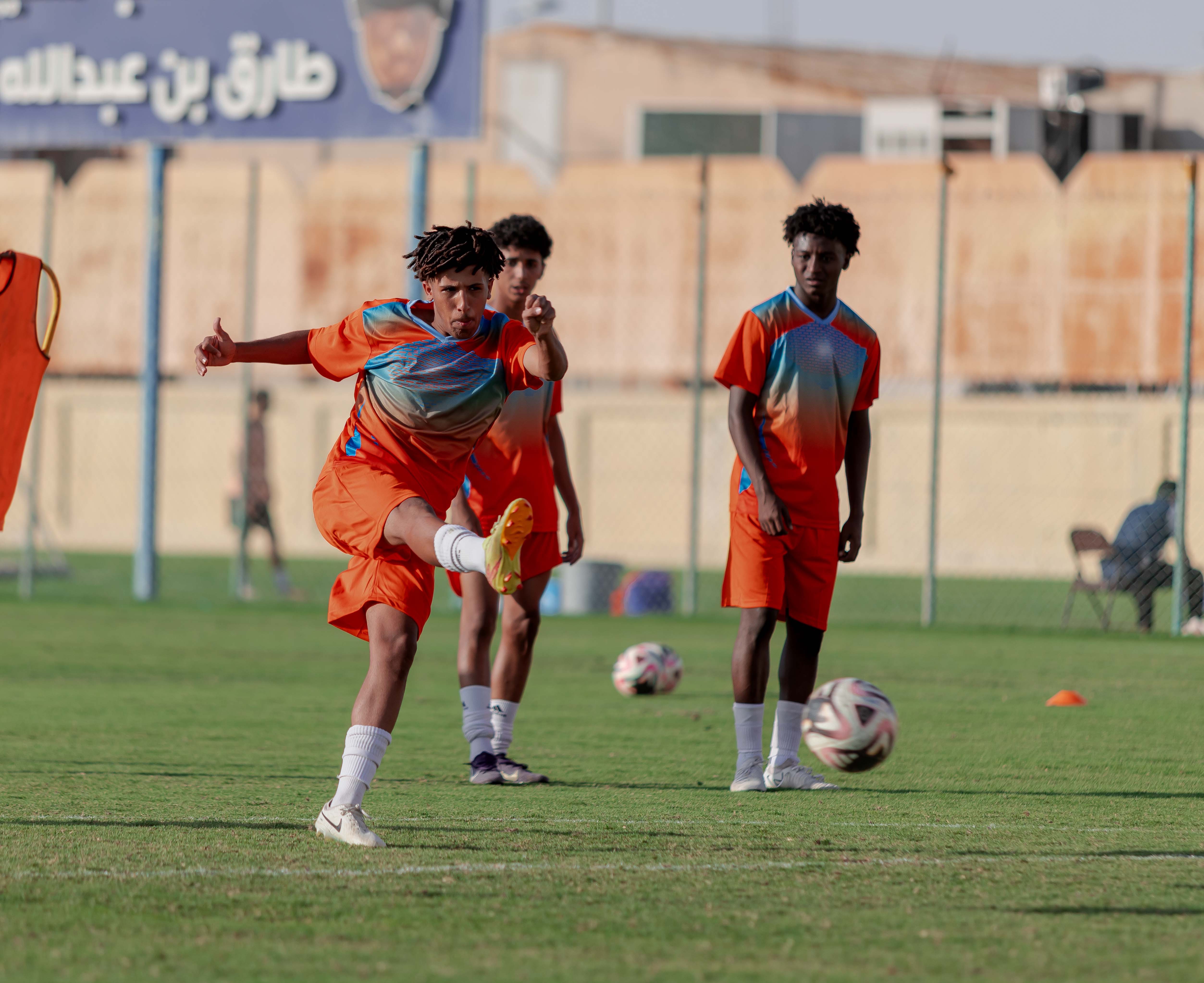 الفيحاء تحت 17 سنة يجري تمرينه الرئيس لمواجهة نظيره نادي حطين