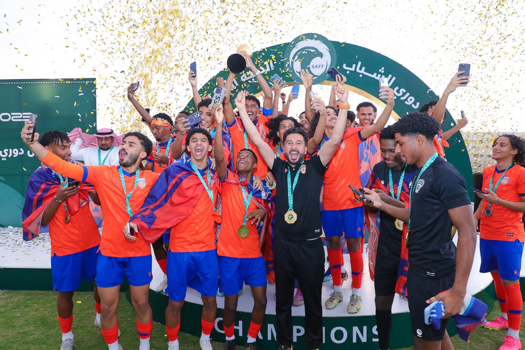 الفيحاء تحت 19 سنة يتوّج ببطولة دوري الدرجة الأولى