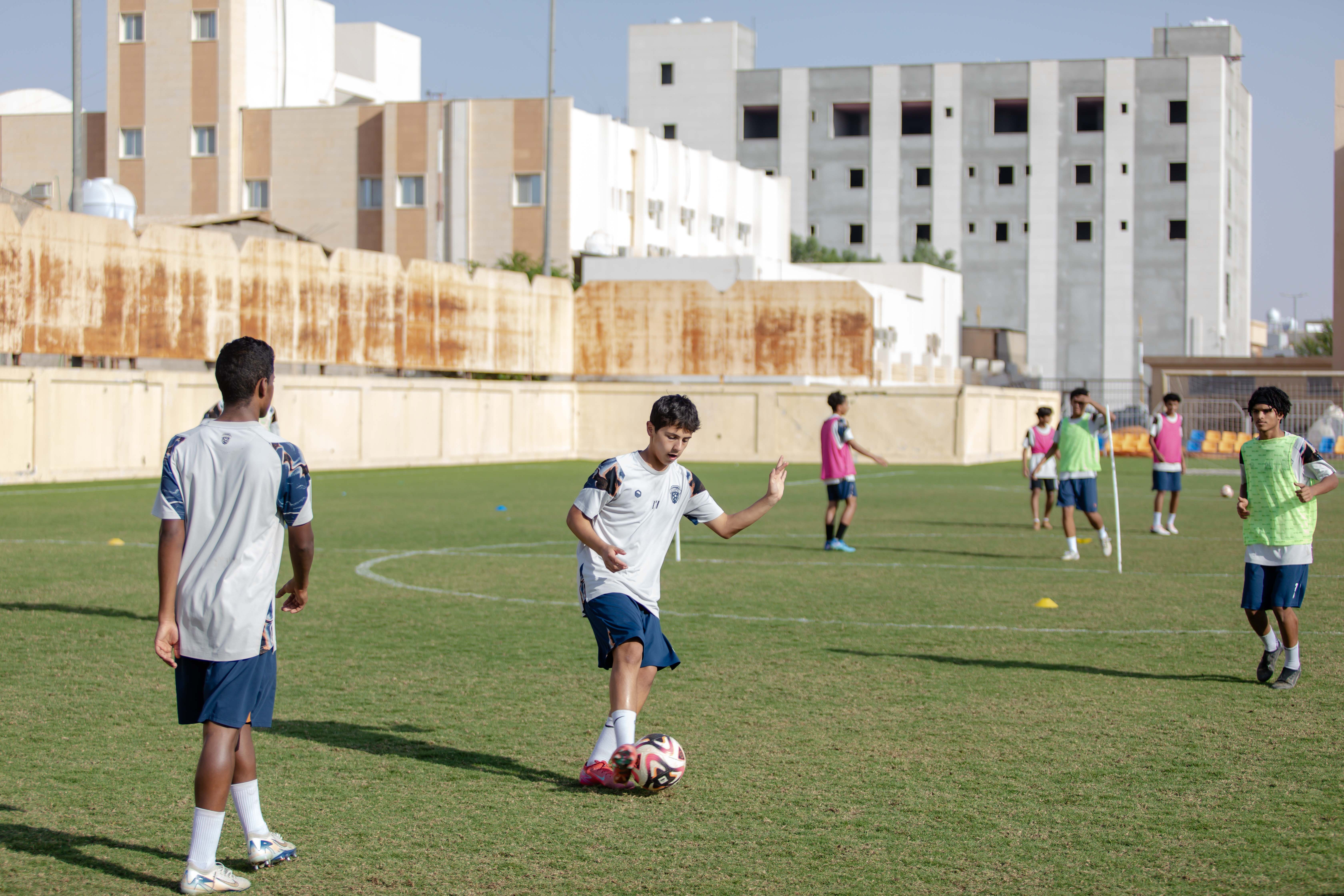 الفيحاء تحت 15 سنة يواصل تحضيراتة لمواجهة نظيره نادي الفتح