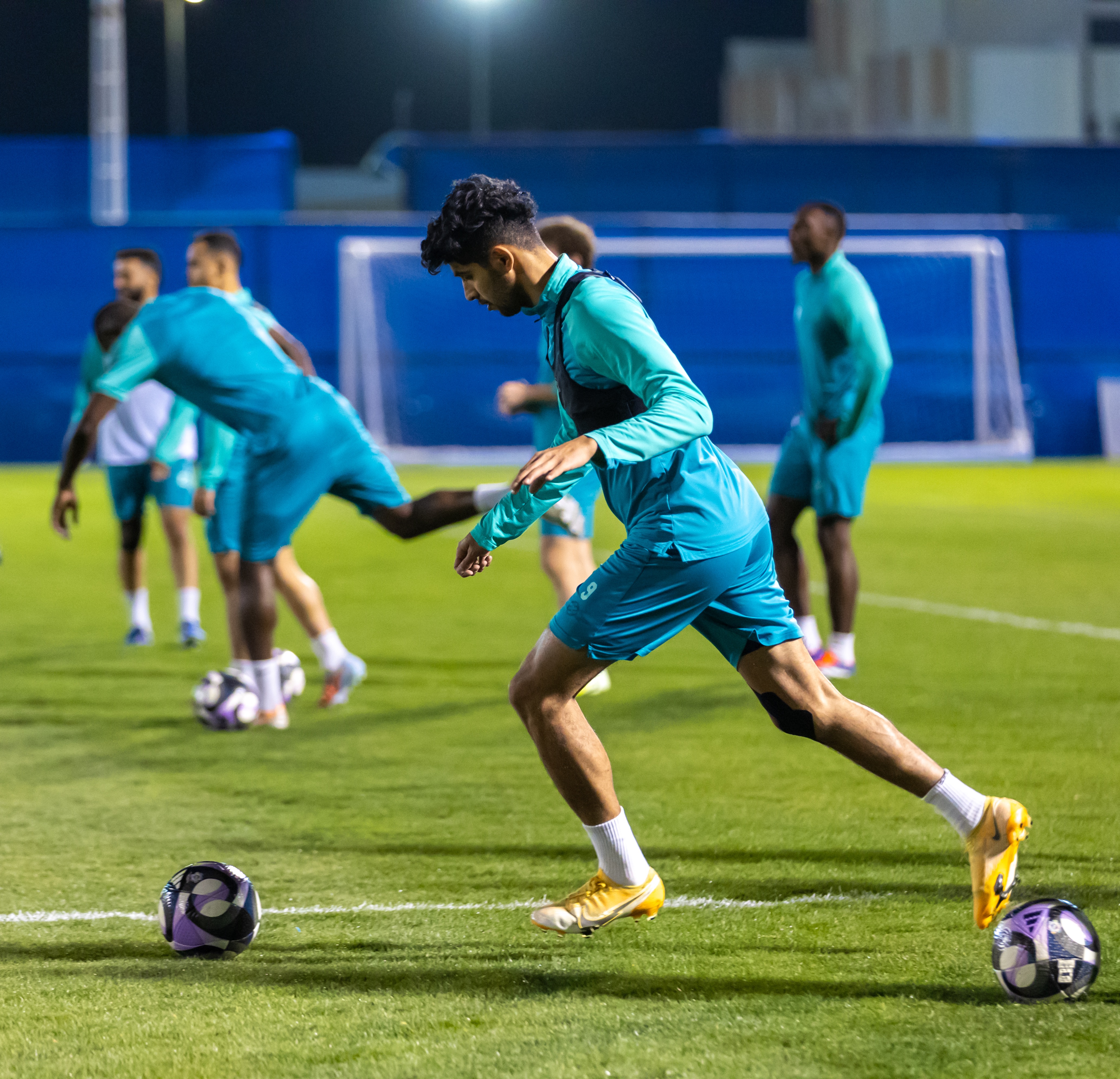 الفيحاء يجري مرانه الرئيس استعداداً لمواجهة التعاون