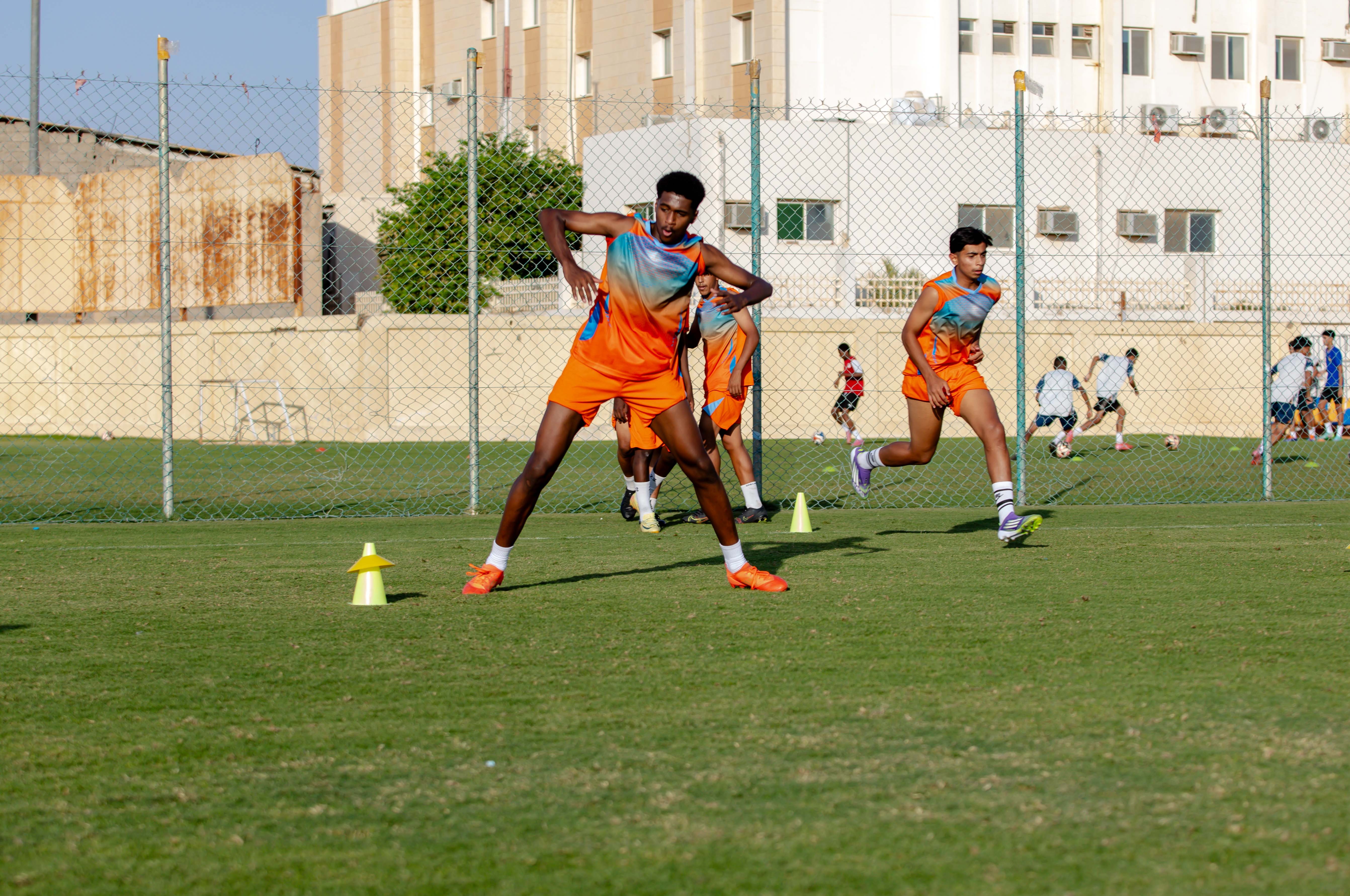 الفيحاء تحت 17 سنة يجري تمرينه الرئيس لمواجهة نظيره نادي الانصار