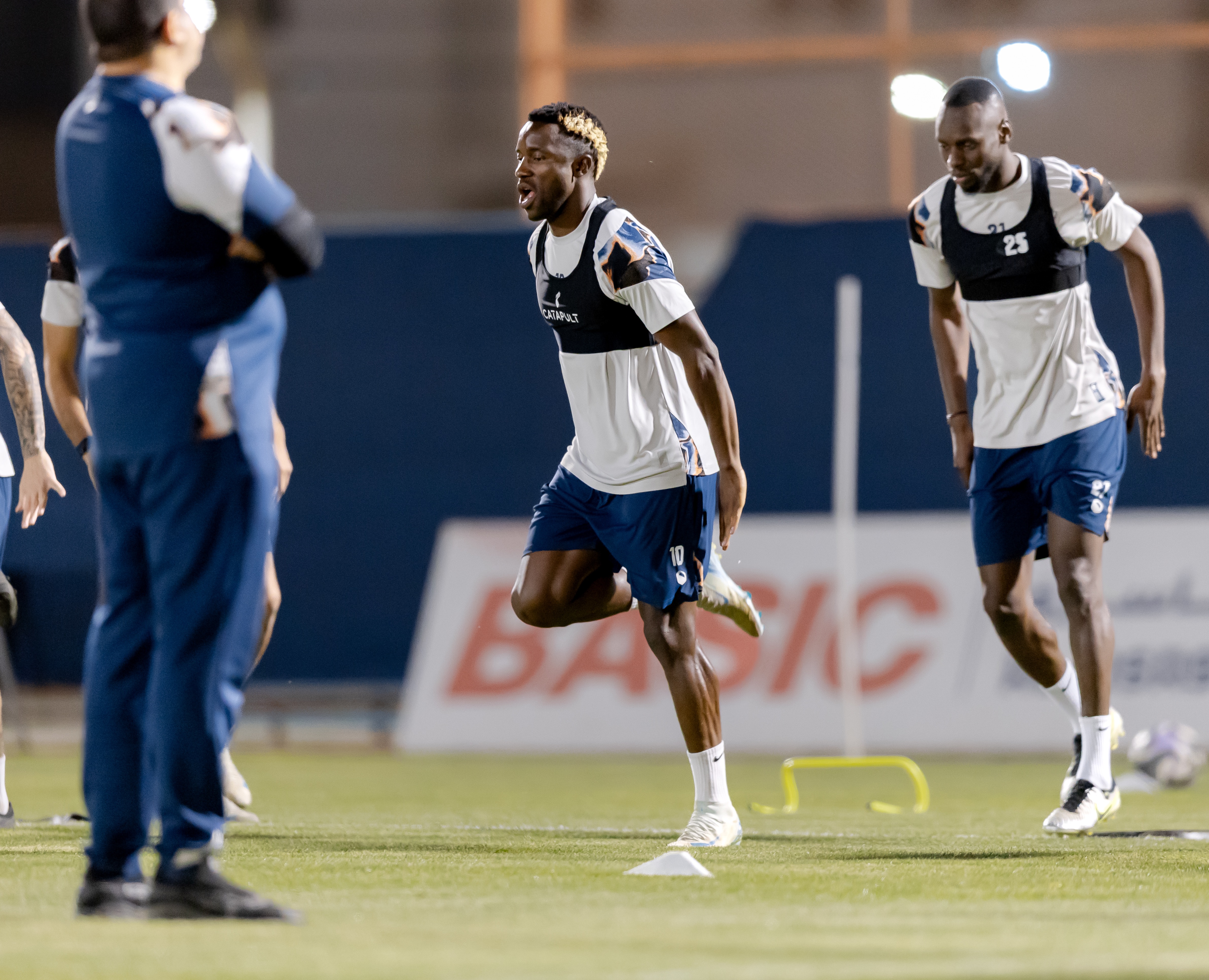 الفيحاء يحري تمرينه الرئيس لمواجهة الأهلي ضمن الجولة الثامنة والعشرين من دوري روشن السعودي