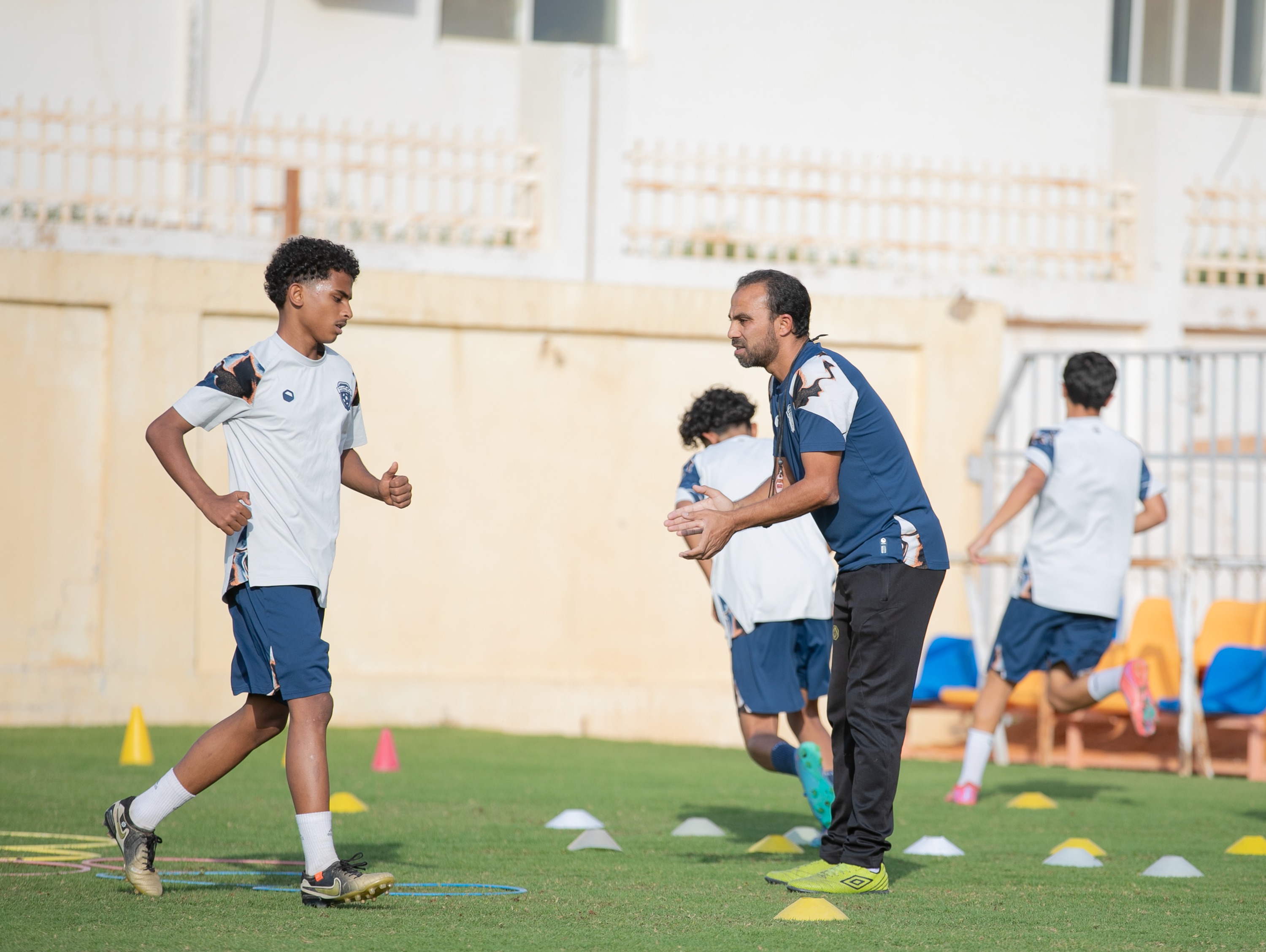 الفيحاء تحت 15 سنة يواصل تحضيراته اليومية لمواجهة نظيره نادي الأهلي