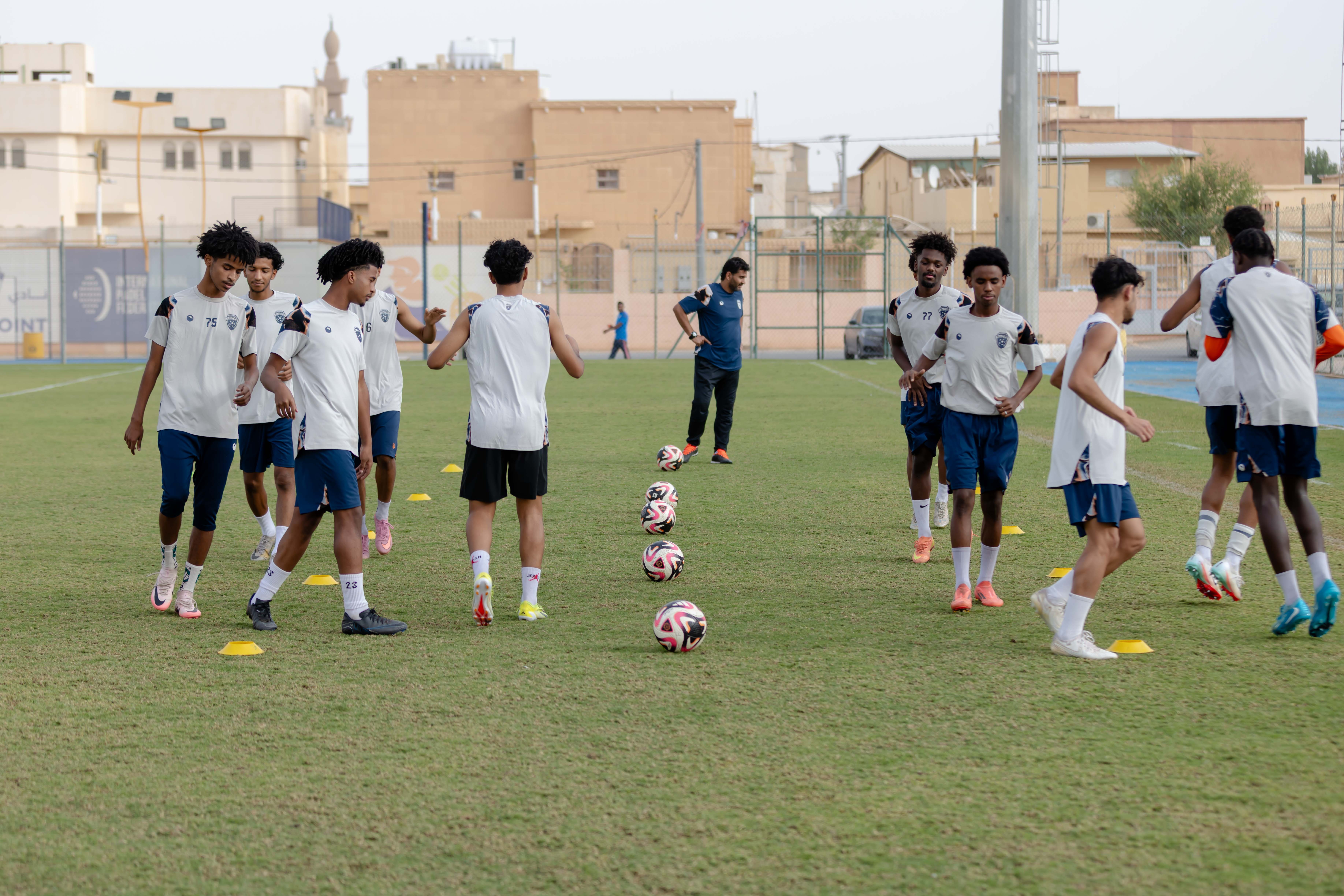 الفيحاء تحت 18 سنة يواصل تحضيراته لمواجهة نظيره نادي الحزم