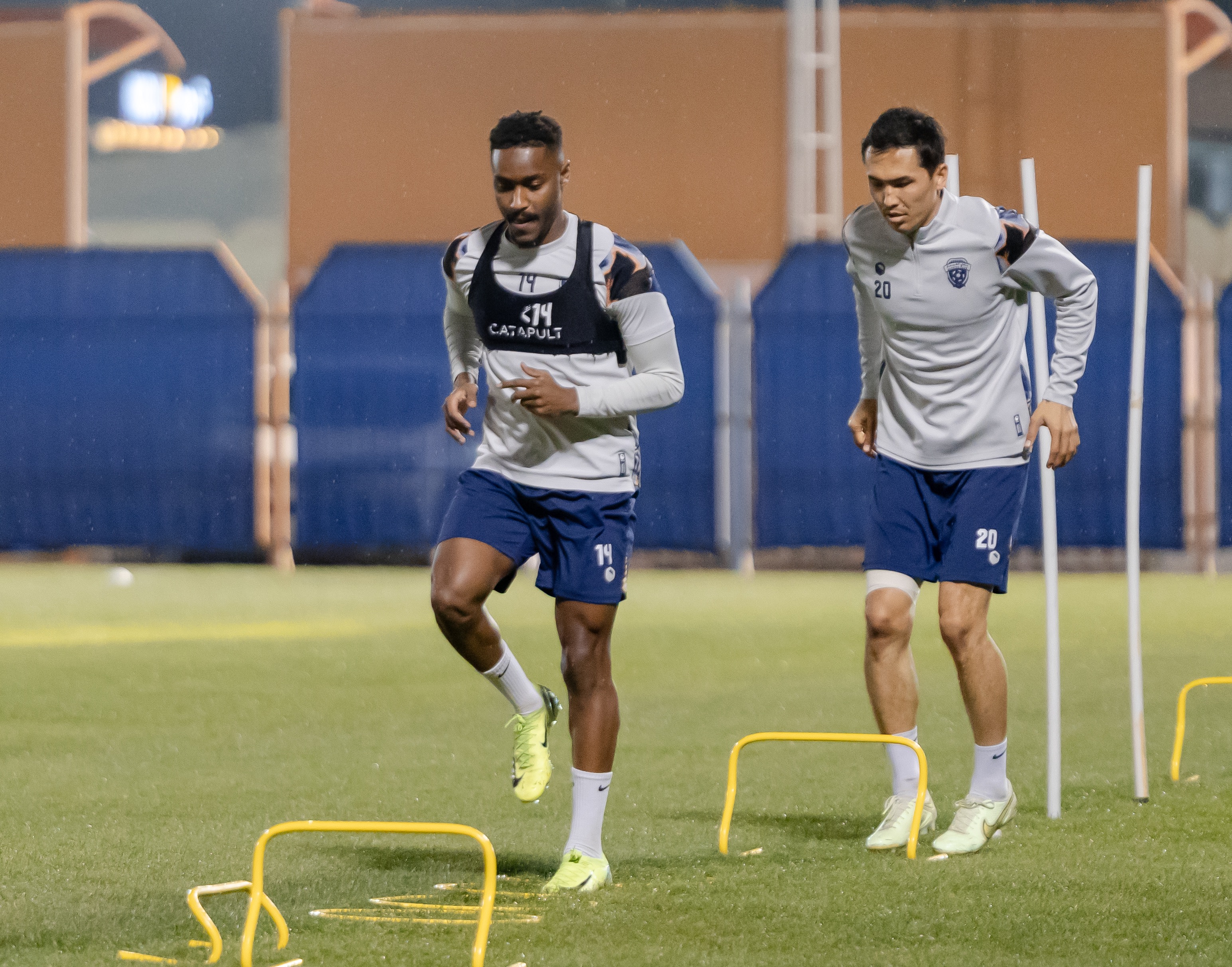 الفيحاء يجري مرانه الرئيس استعداداً لمواجهة الهلال