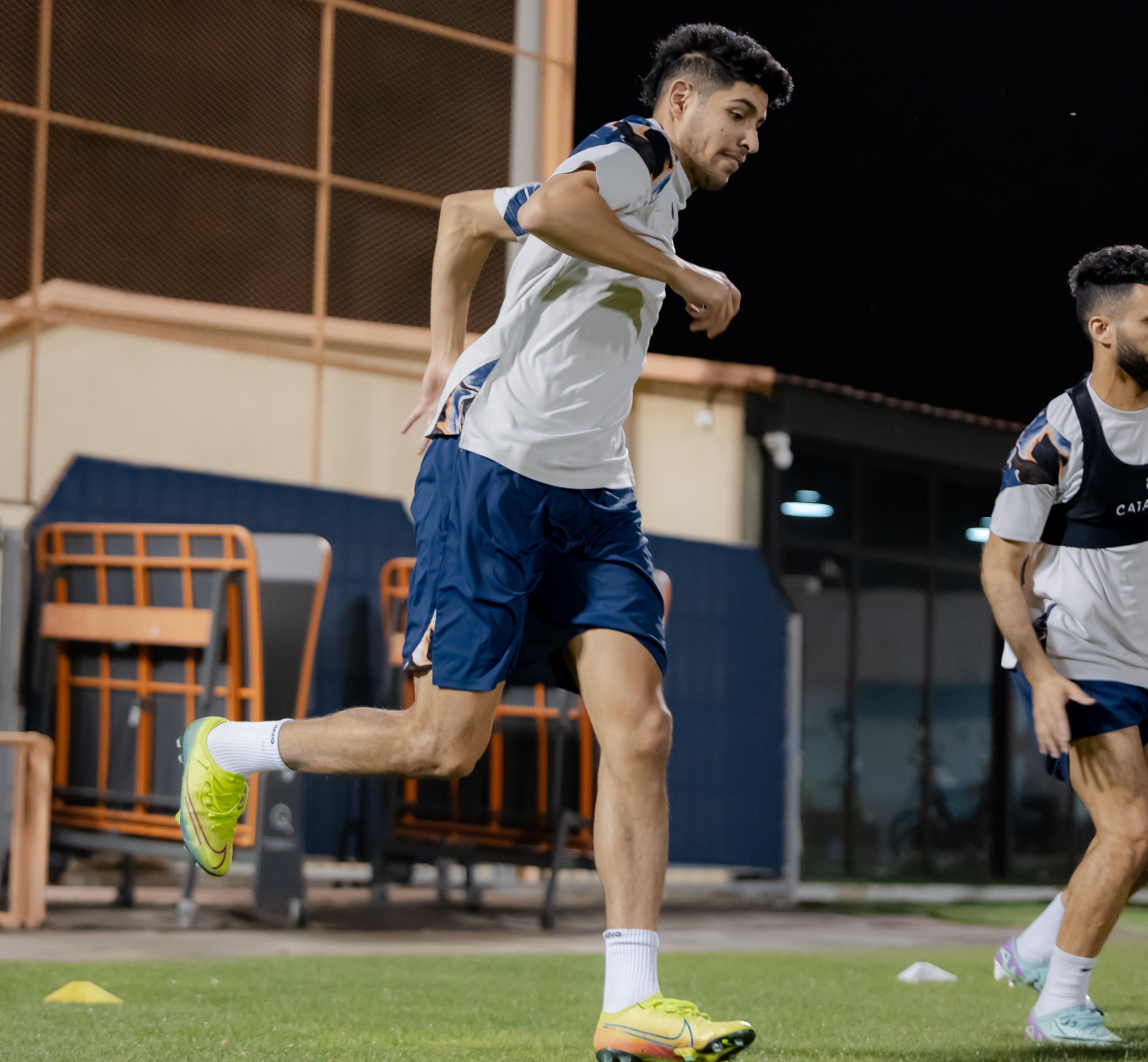 الفيحاء يجري مرانه الرئيس استعداداً لمواجهة العروبة