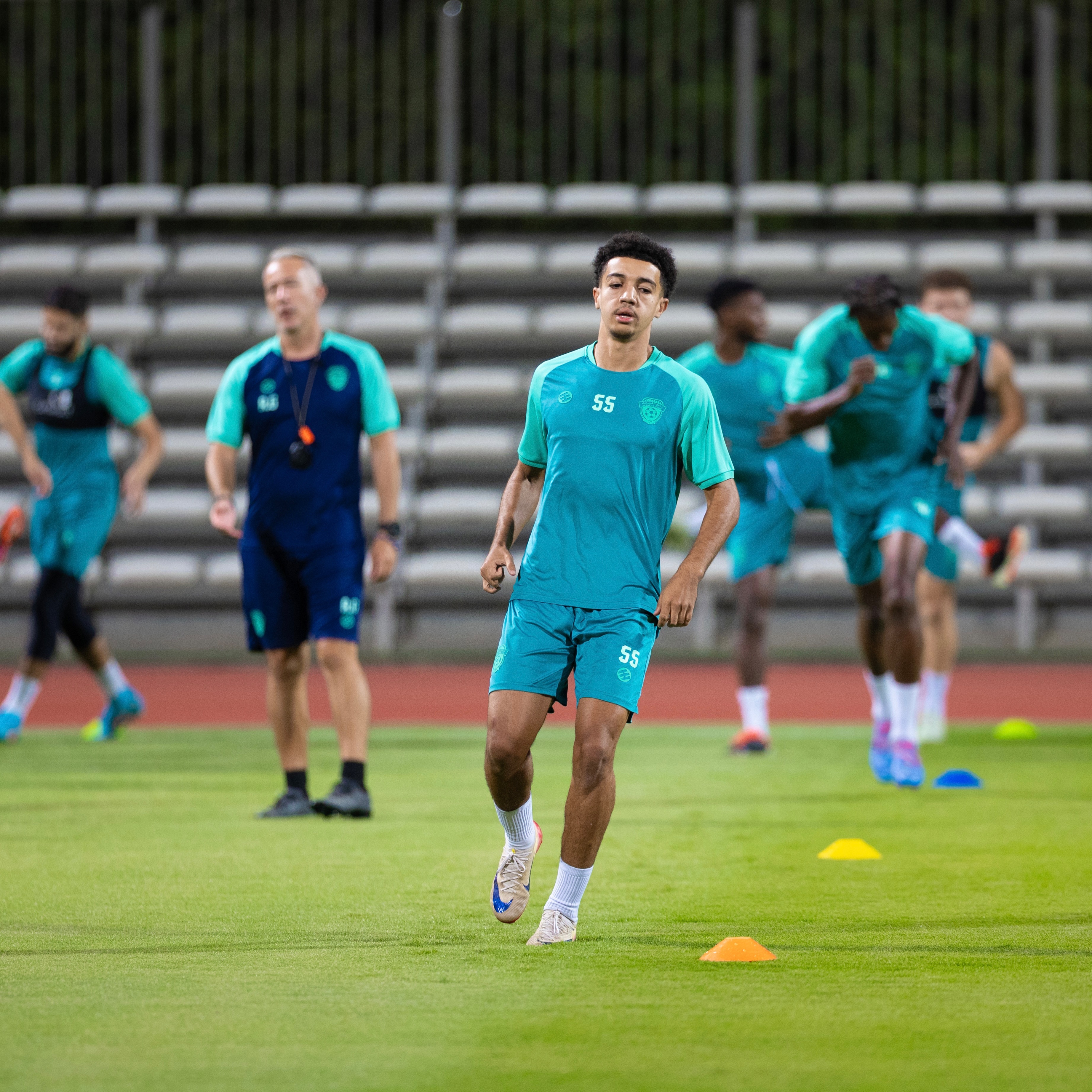 الفيحاء يجري مرانه الرئيس لمواجهة الشباب