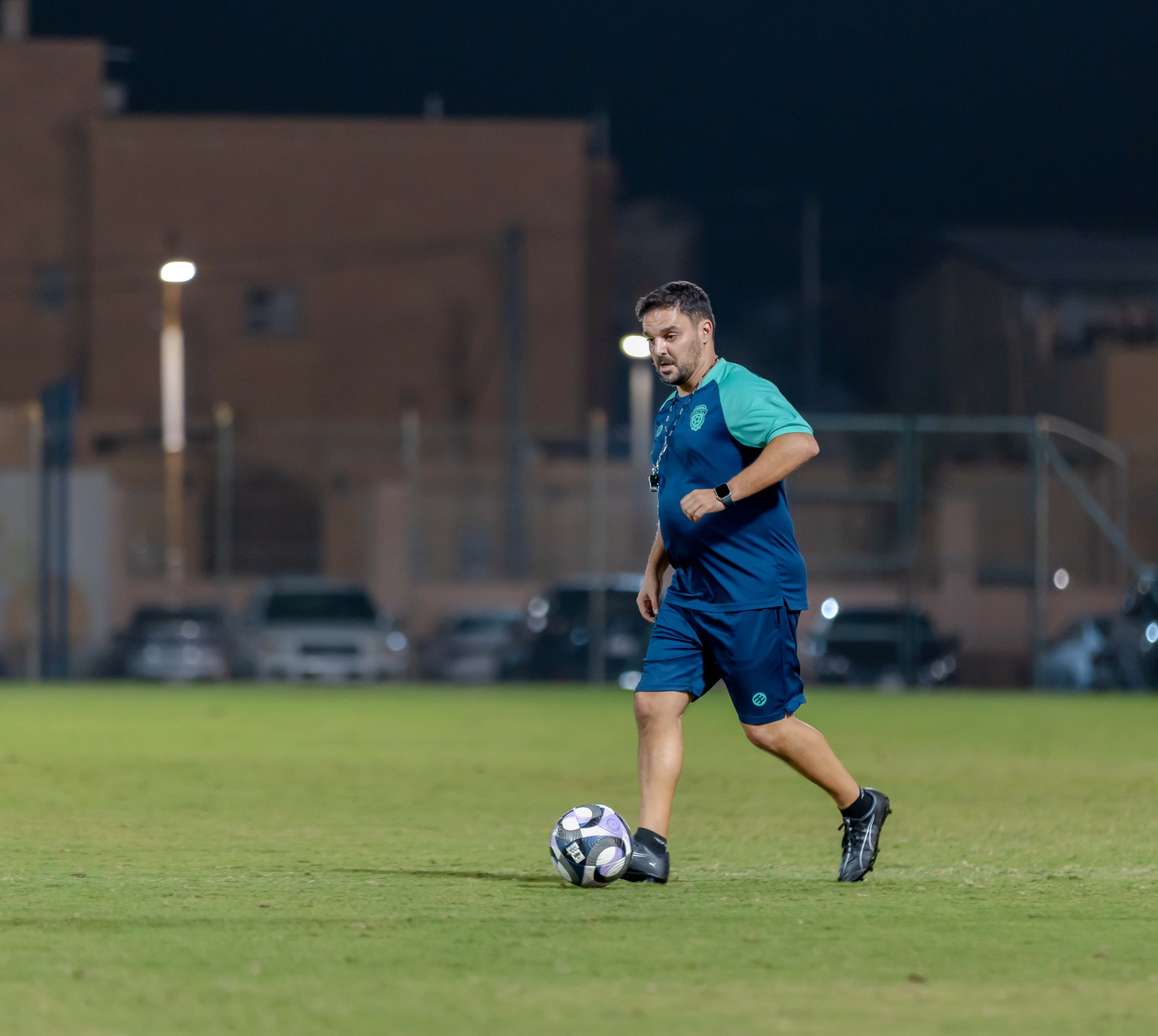 الفيحاء تحت 21 عام يجري تمرينه الرئيس استعداداً لملاقاة العروبة