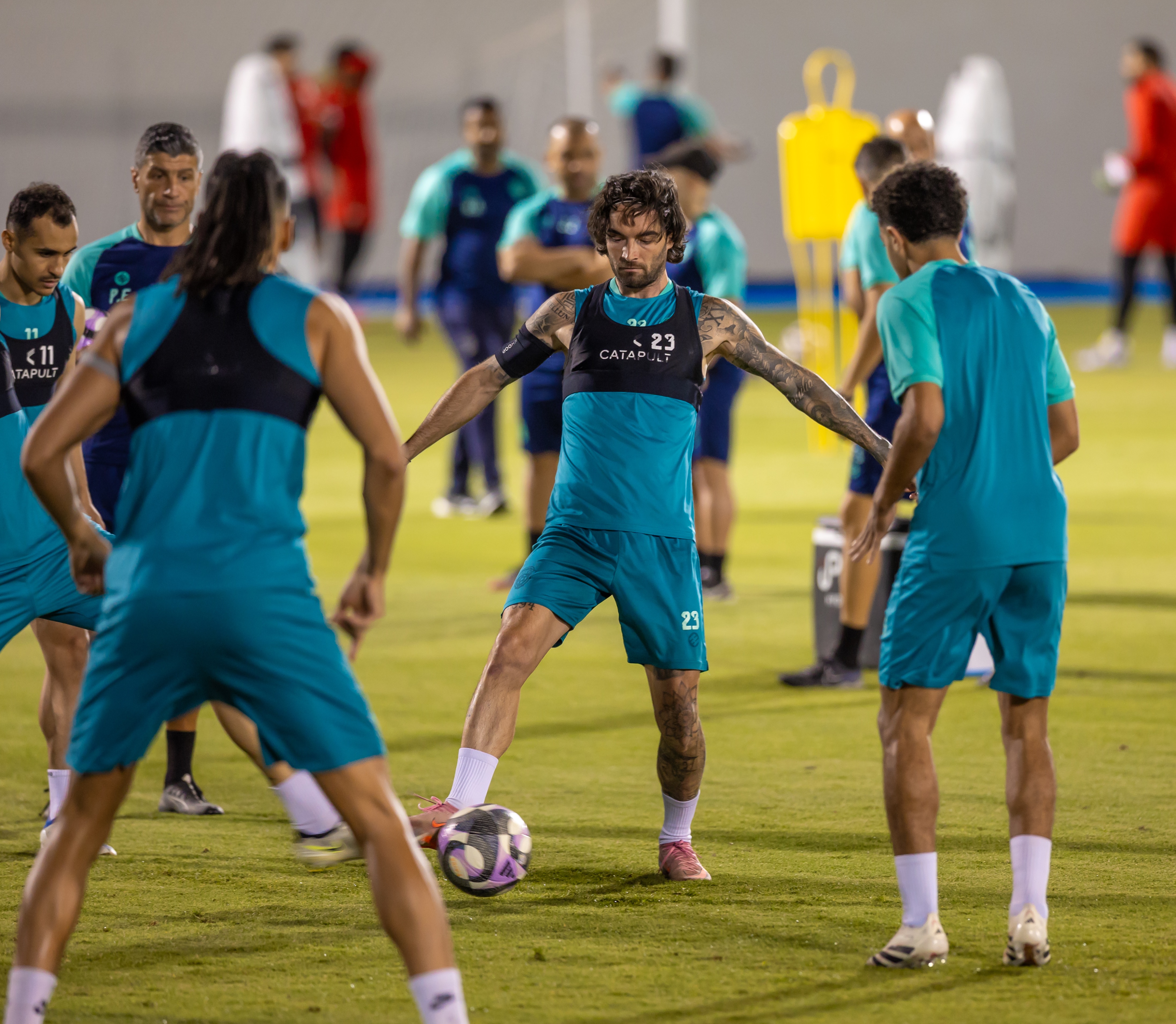 الفيحاء يختتم استعداداته الميدانية لمواجهة الاتحاد ضمن الجولة الخامسة من دوري روشن السعودي