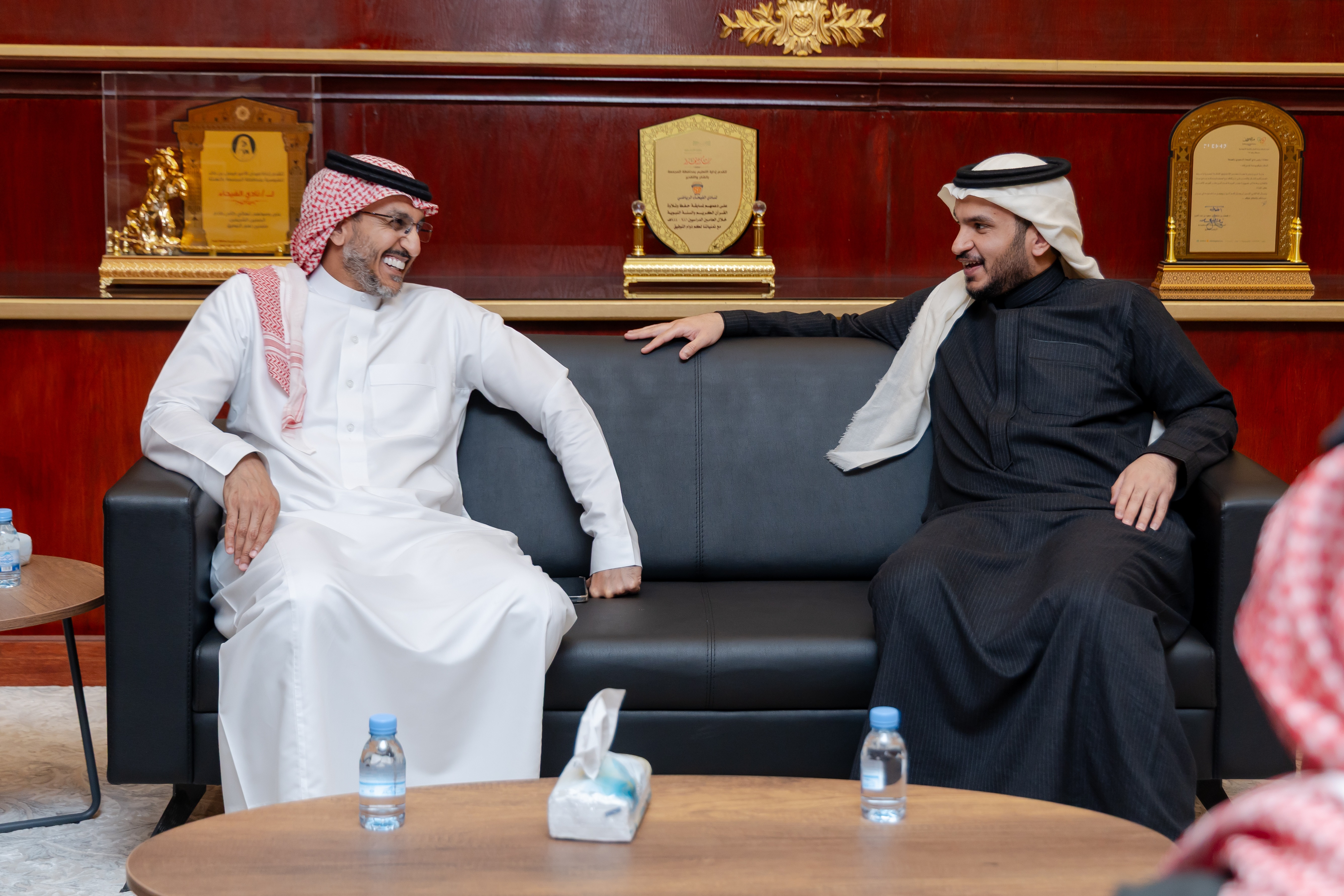 أمين عام الاتحاد السعودي لكرة القدم الأستاذ إبراهيم القاسم يزور نادي الفيحاء