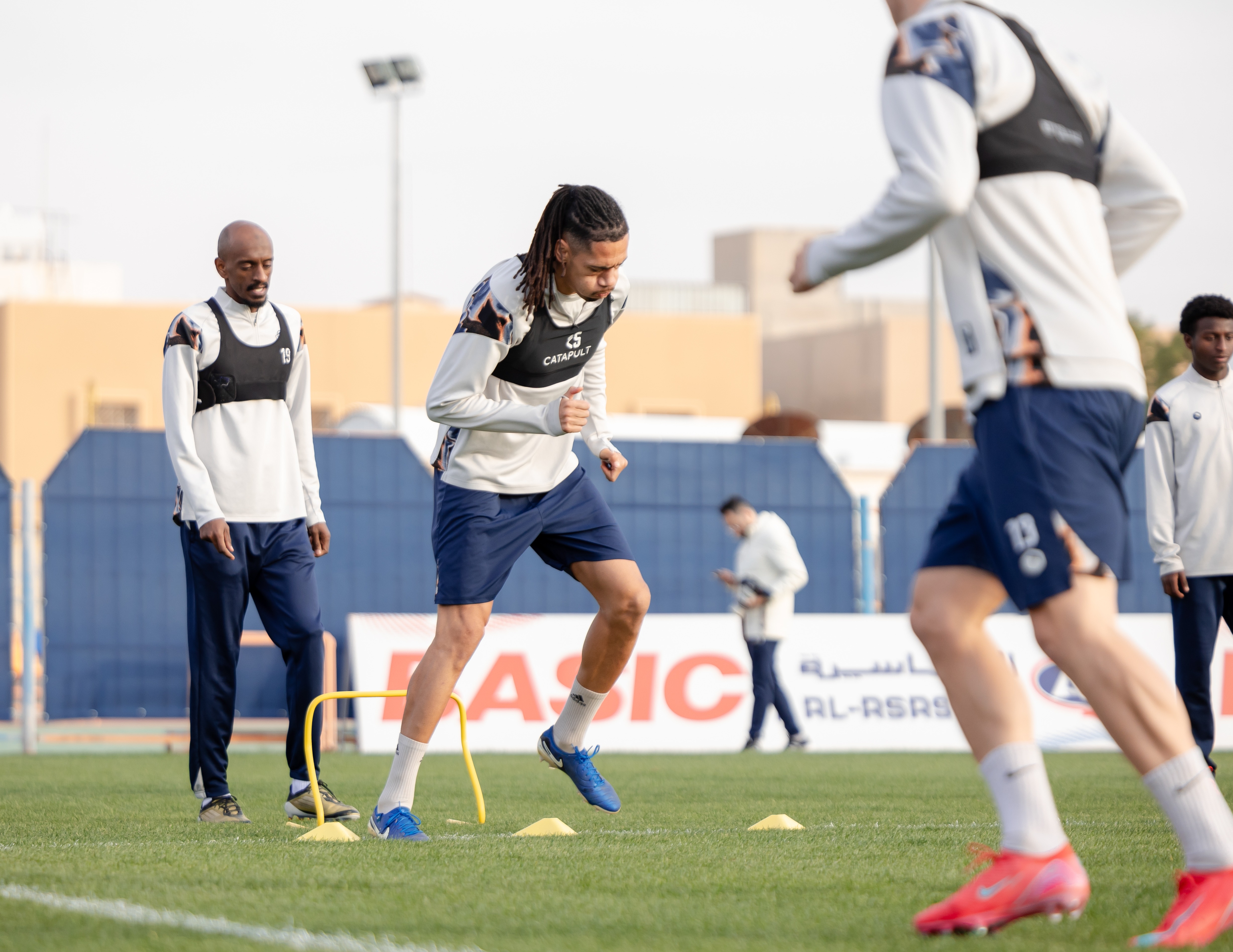 الفيحاء يجري مرانه الرئيس استعداداً لمواجهة الرياض