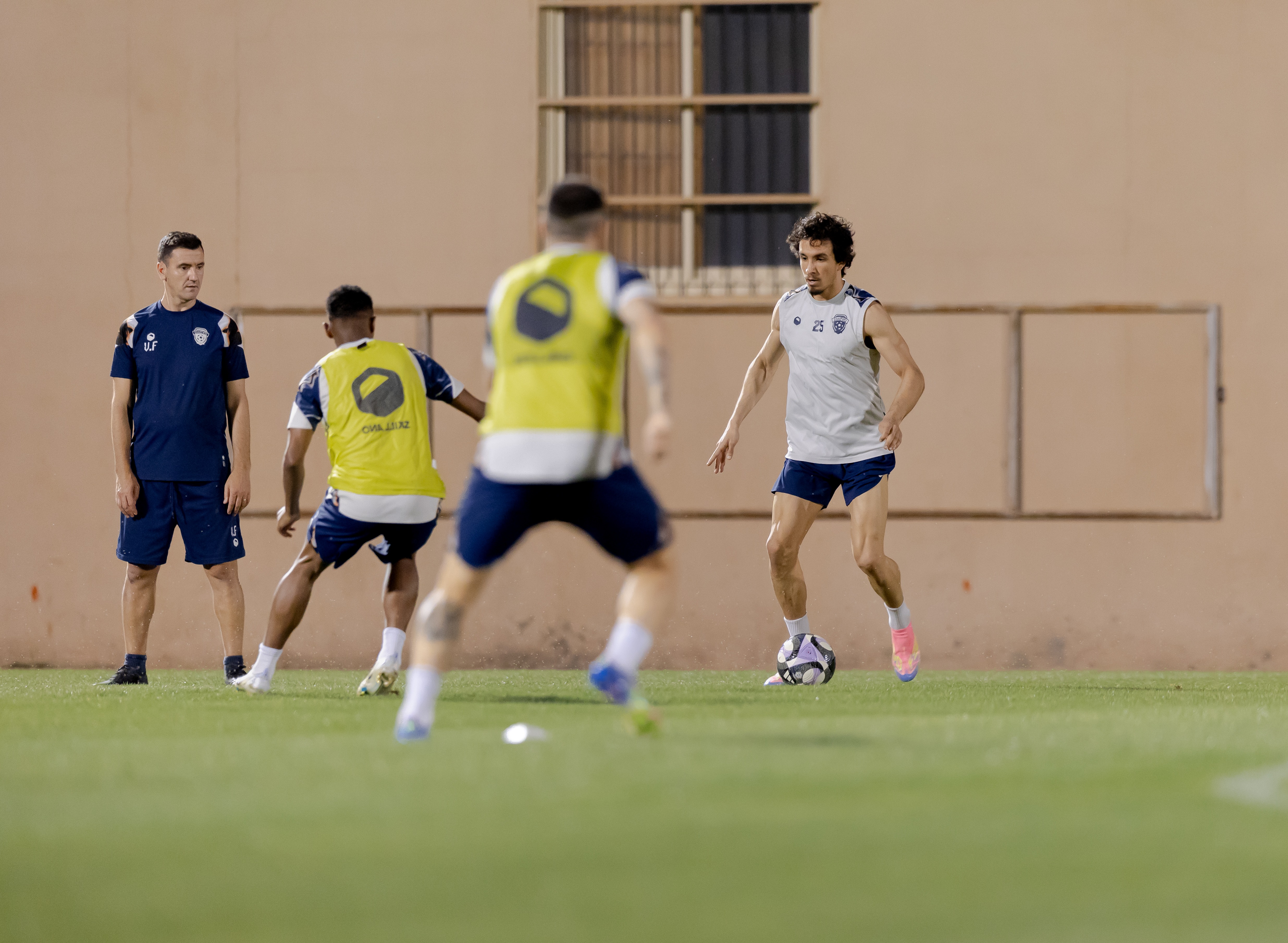 الفيحاء يواصل استعداداته لمواجهة القادسية بحصة تكتيكية