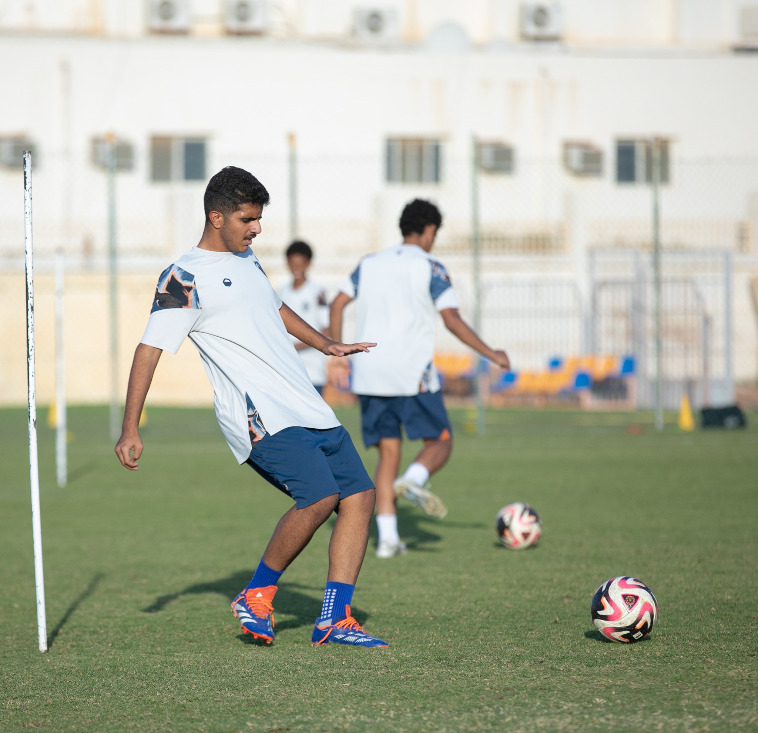 الفيحاء تحت 15 سنة يجري تمرينه الرئيس لمواجهة نظيره نادي الباطن