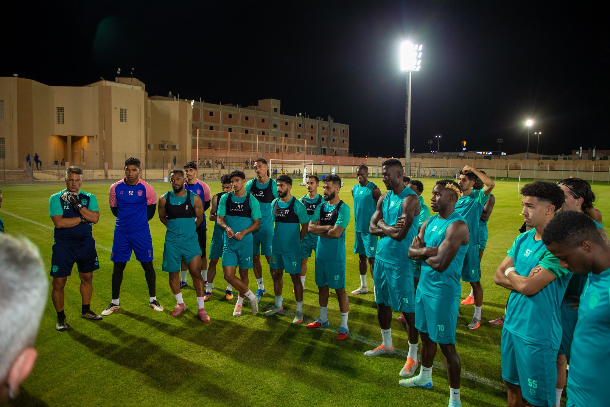 الفيحاء يجري مرانه الرئيس استعداداً لمواجهة الفتح