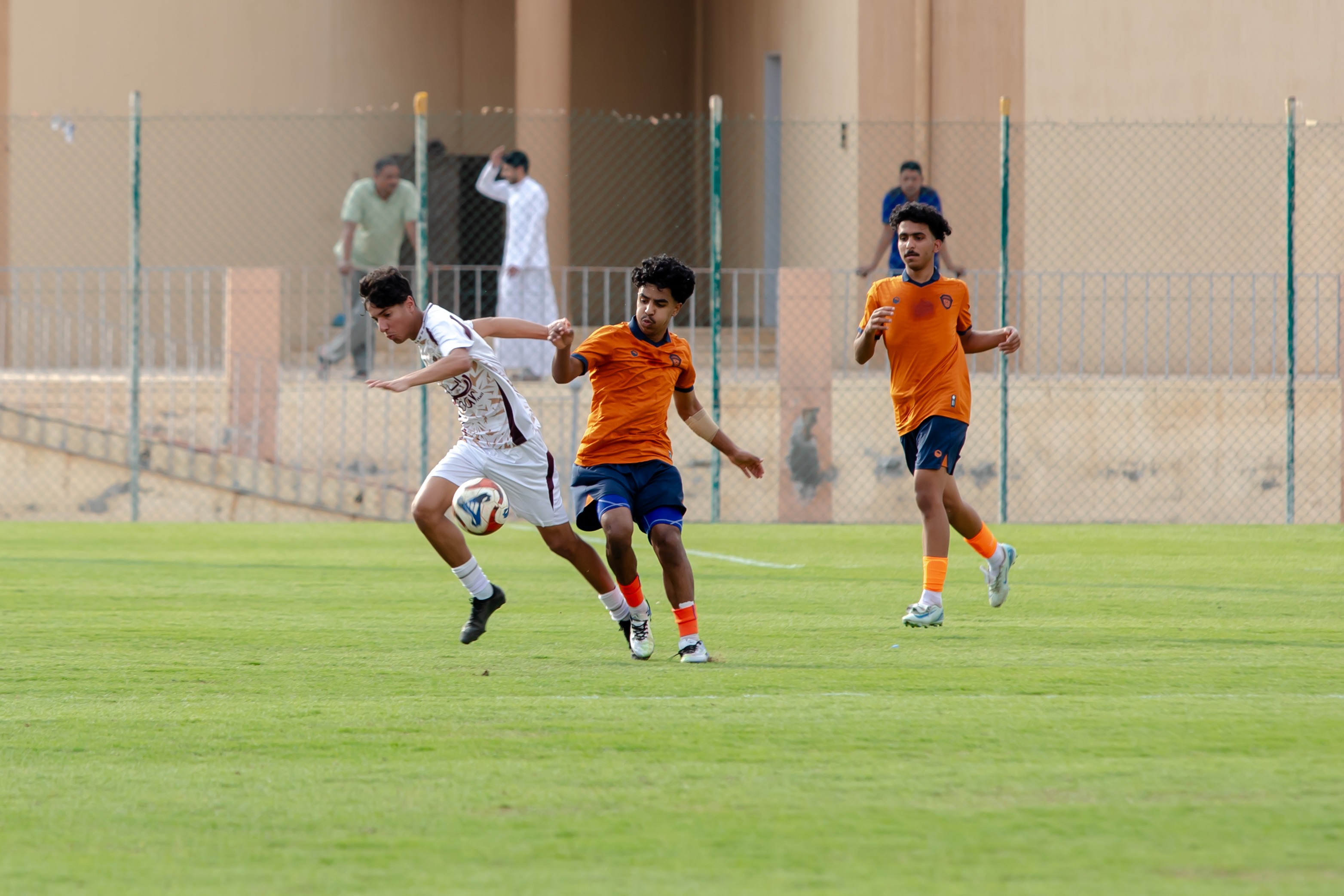 الفيحاء تحت 17 سنة يكسب لقاء نظيره نادي الجبلين بثلاثة اهداف نظيفة