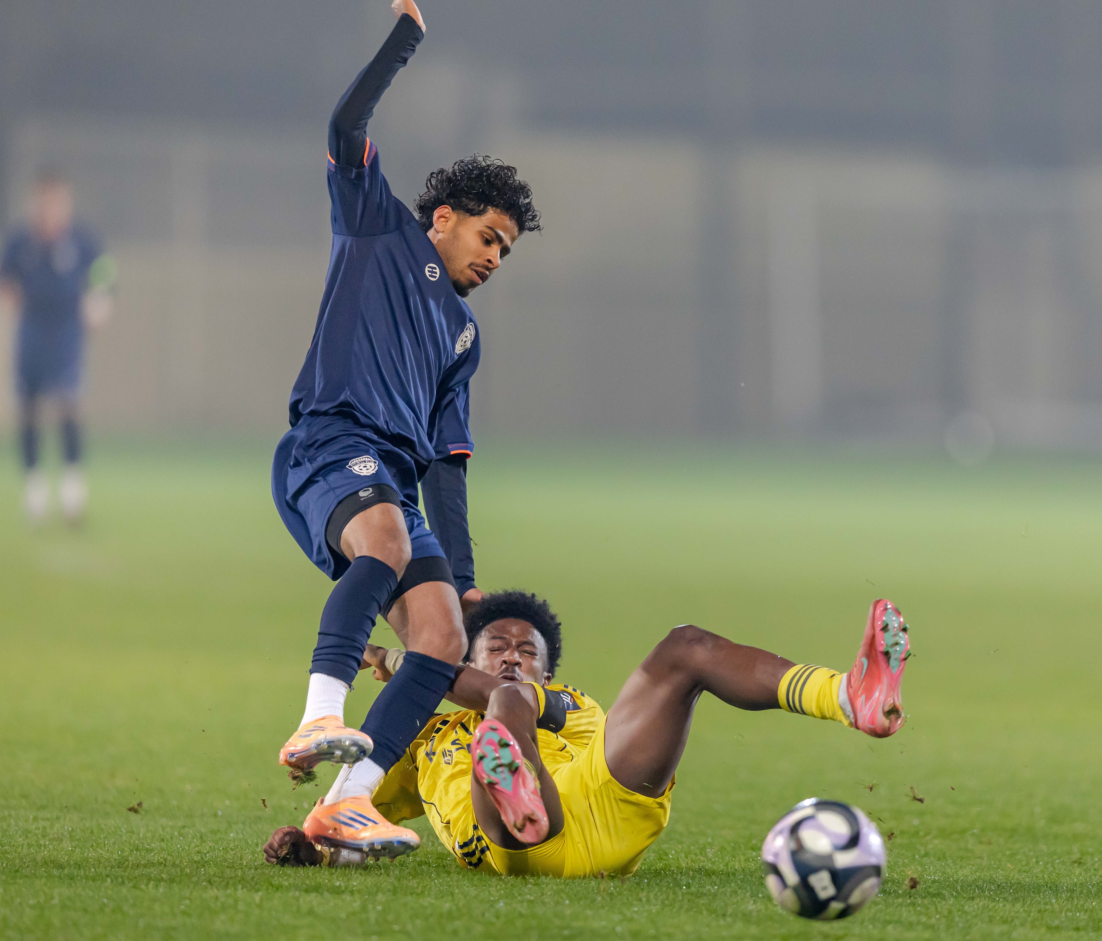 الفيحاء تحت 21 عامًا يتعادل مع نظيره النصر ضمن الجولة العاشرة من دوري جوي للنخبة U21 .