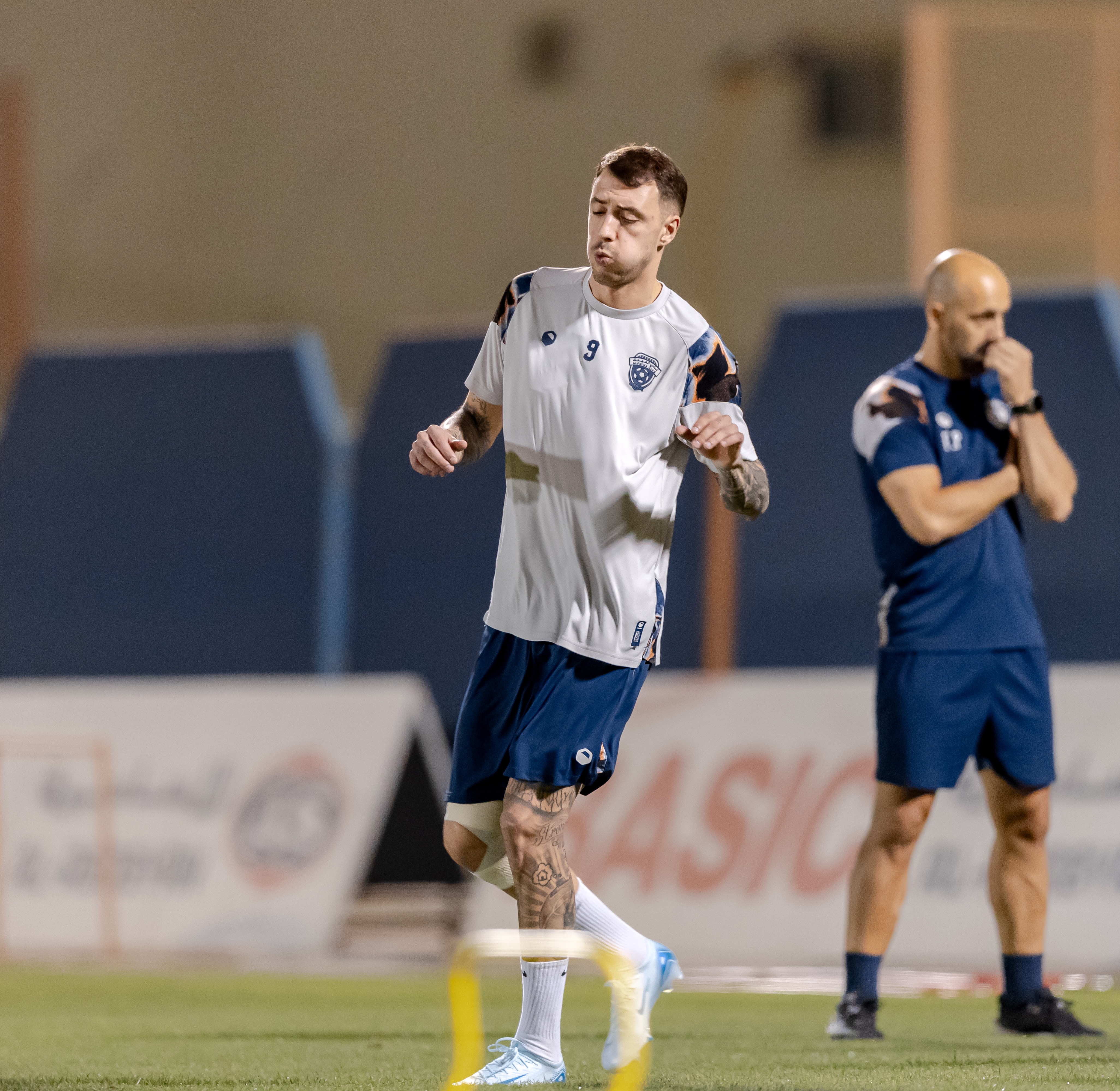 الفيحاء يجري تمرينه الرئيس لمواجهة ضمك الجمعة القادم