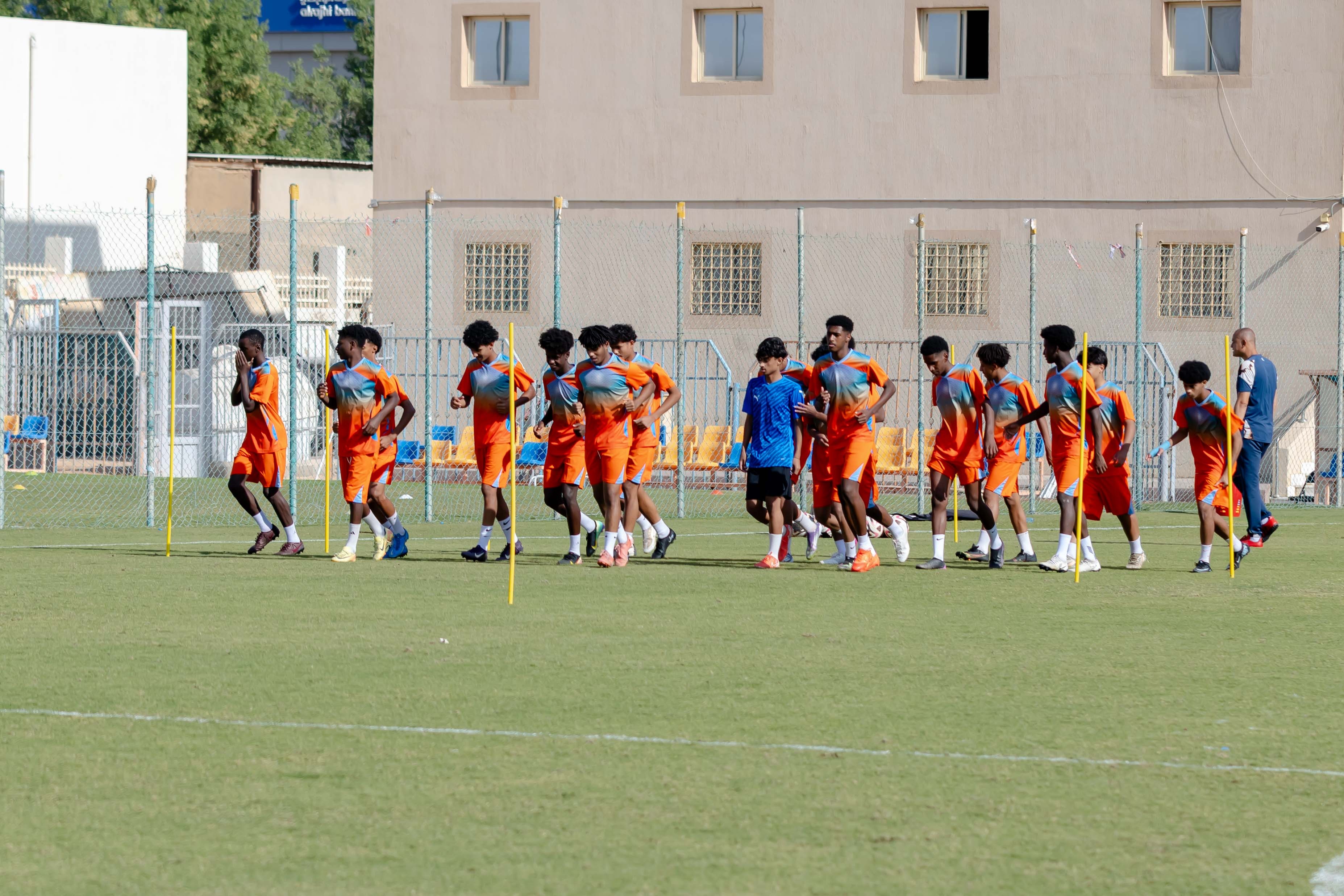 الفيحاء تحت 17 سنة يجري تمرينه الرئيس لمواجهة نظيره نادي القنفذة