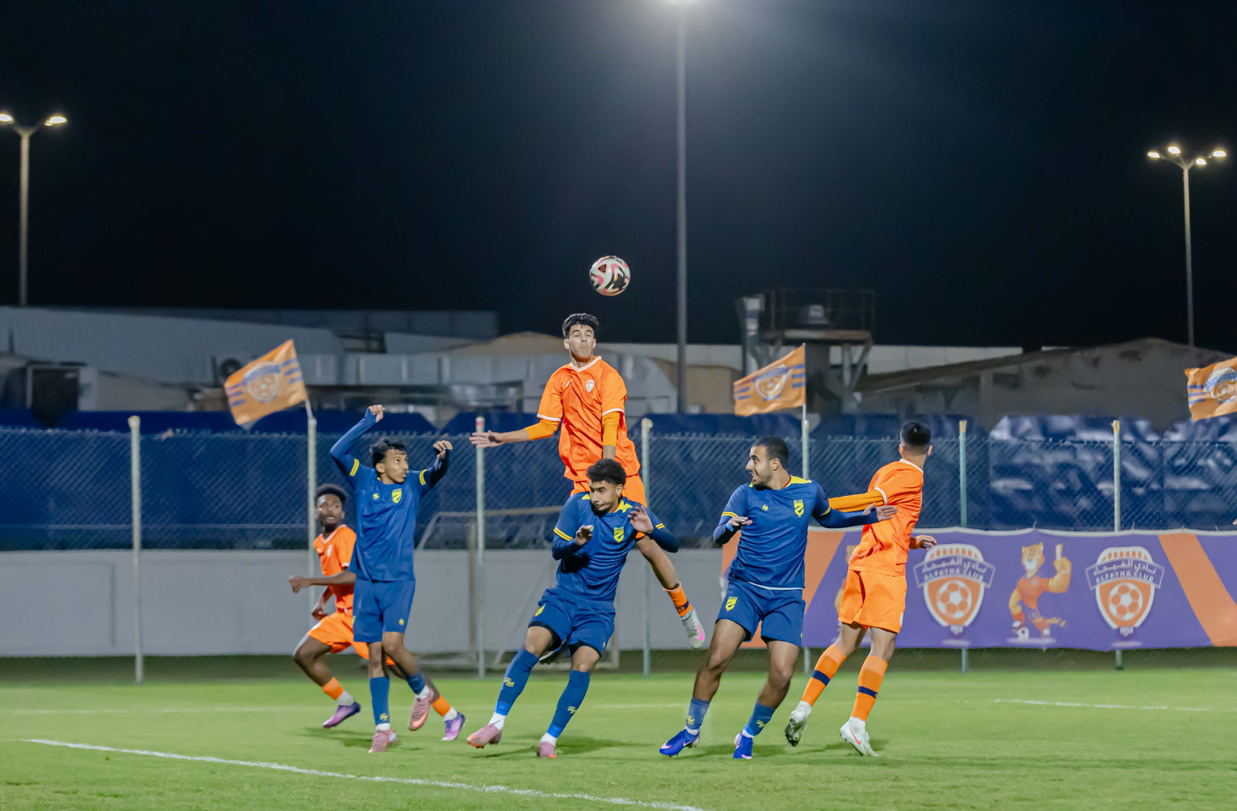 الفيحاء تحت 18 سنة يتعادل ايجابياً مع نظيرة نادي الحزم