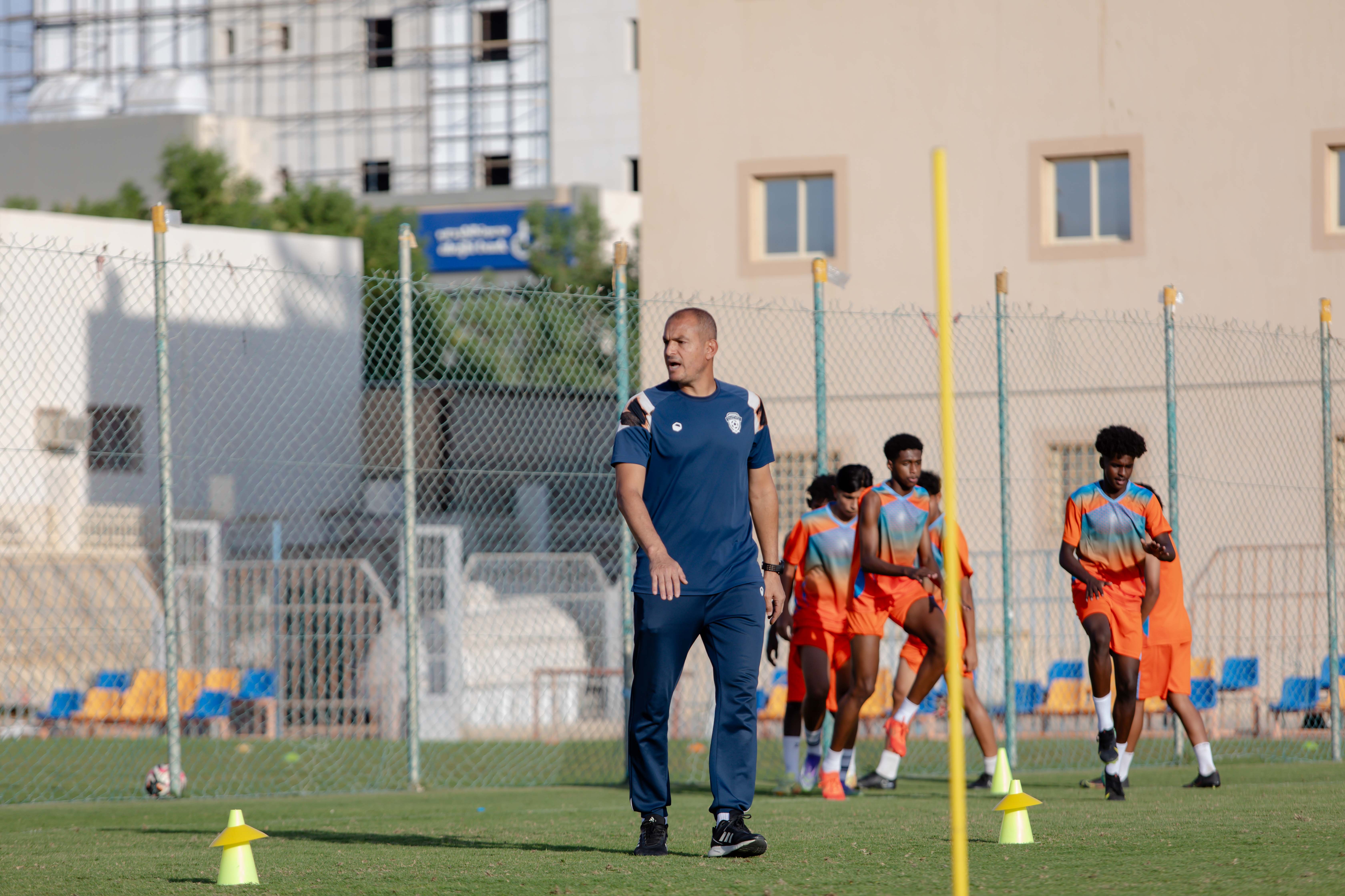 الفيحاء تحت 17 سنة يجري تمرينه الرئيس لمواجهة نظيره نادي الانصار