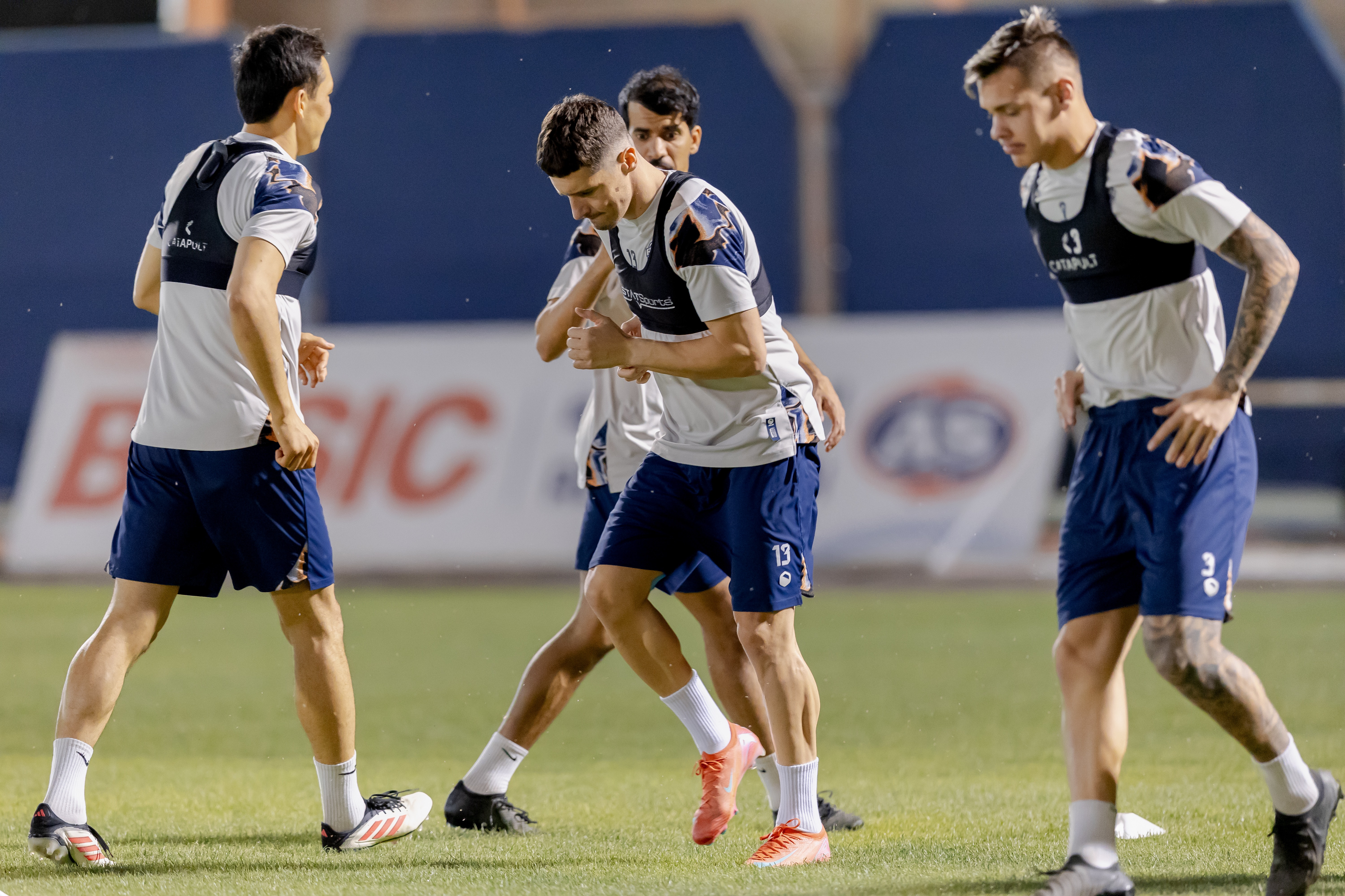 الفيحاء يجري تمرينه الرئيس لمواجهة القادسية