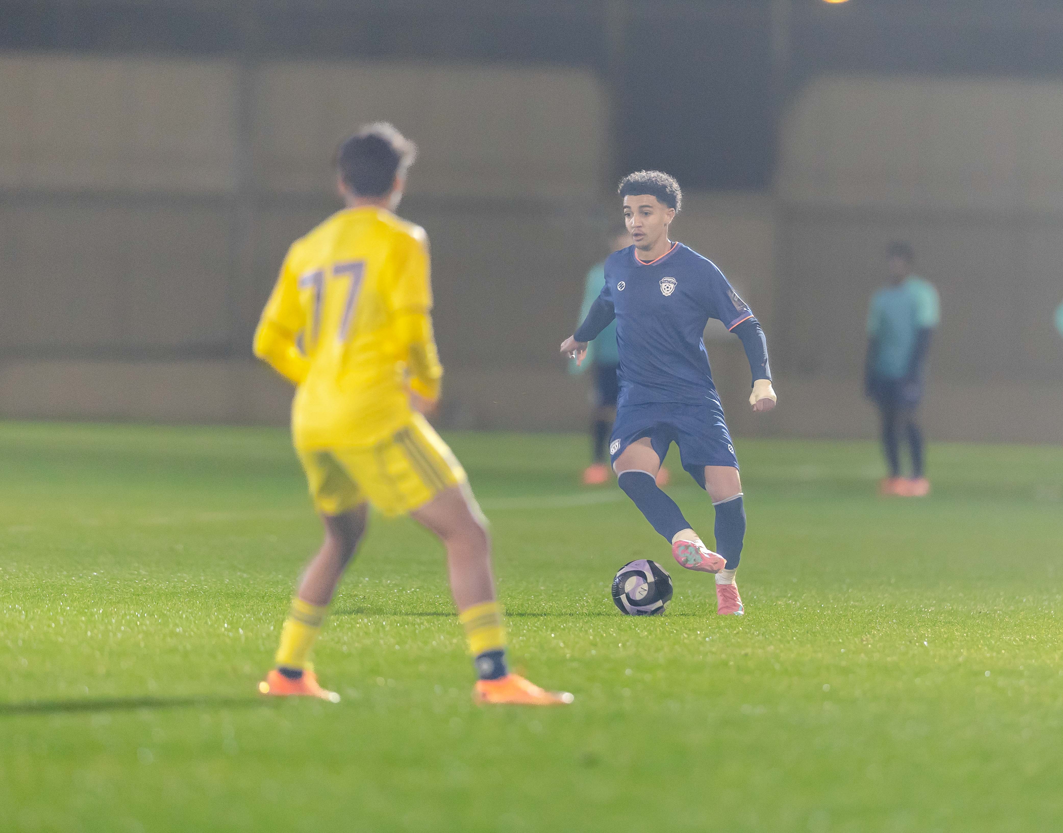 الفيحاء تحت 21 عامًا يتعادل مع نظيره النصر ضمن الجولة العاشرة من دوري جوي للنخبة U21 .